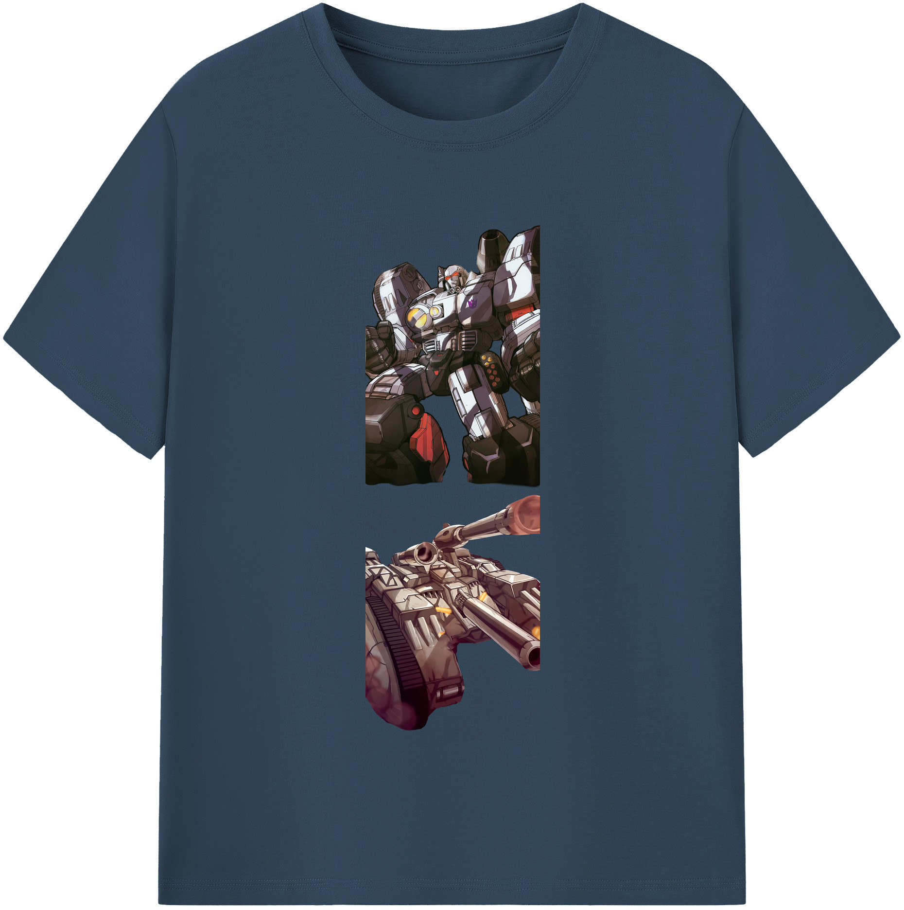 （画像用） Transformers トランスフォーマー 綿100％半袖Tシャツ（フロントプリント）