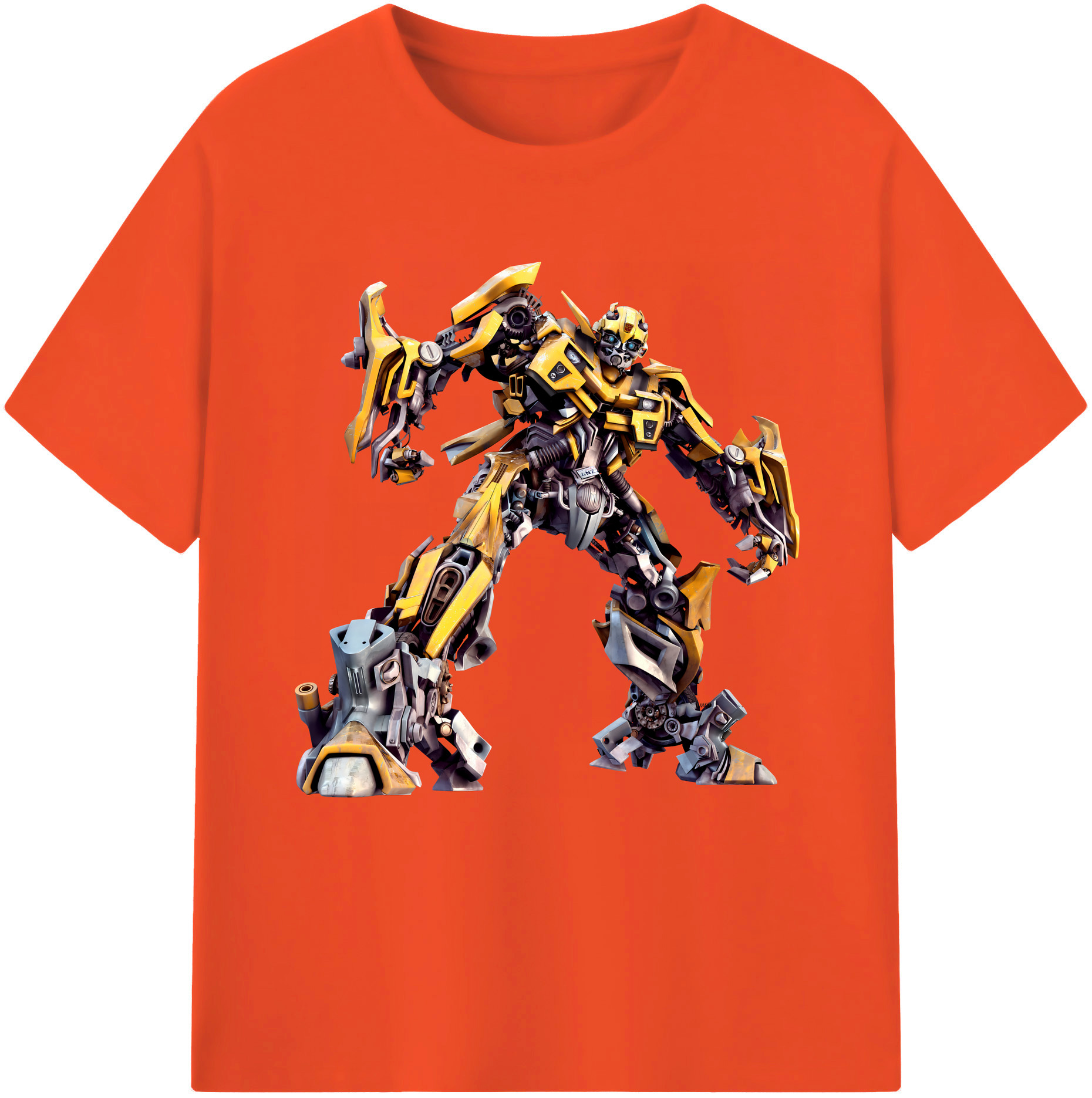 （画像用） Transformers トランスフォーマー 綿100％半袖Tシャツ（フロントプリント）