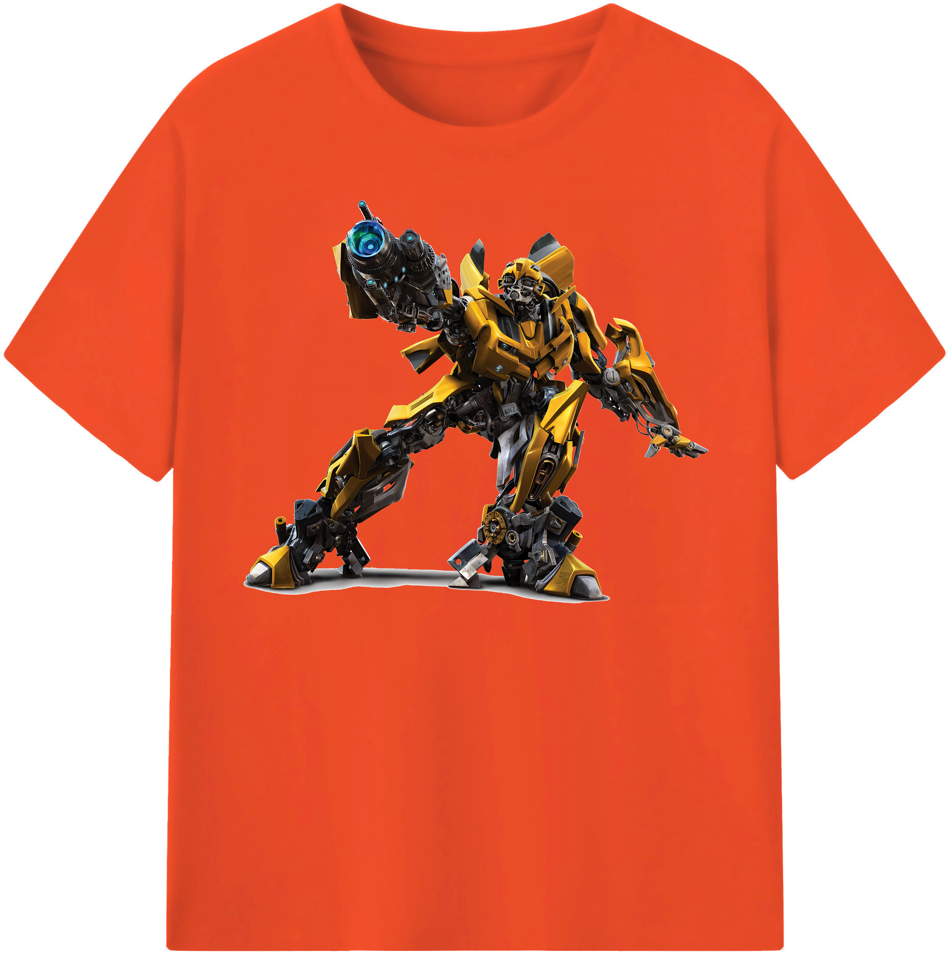 （画像用） Transformers トランスフォーマー 綿100％半袖Tシャツ（フロントプリント）