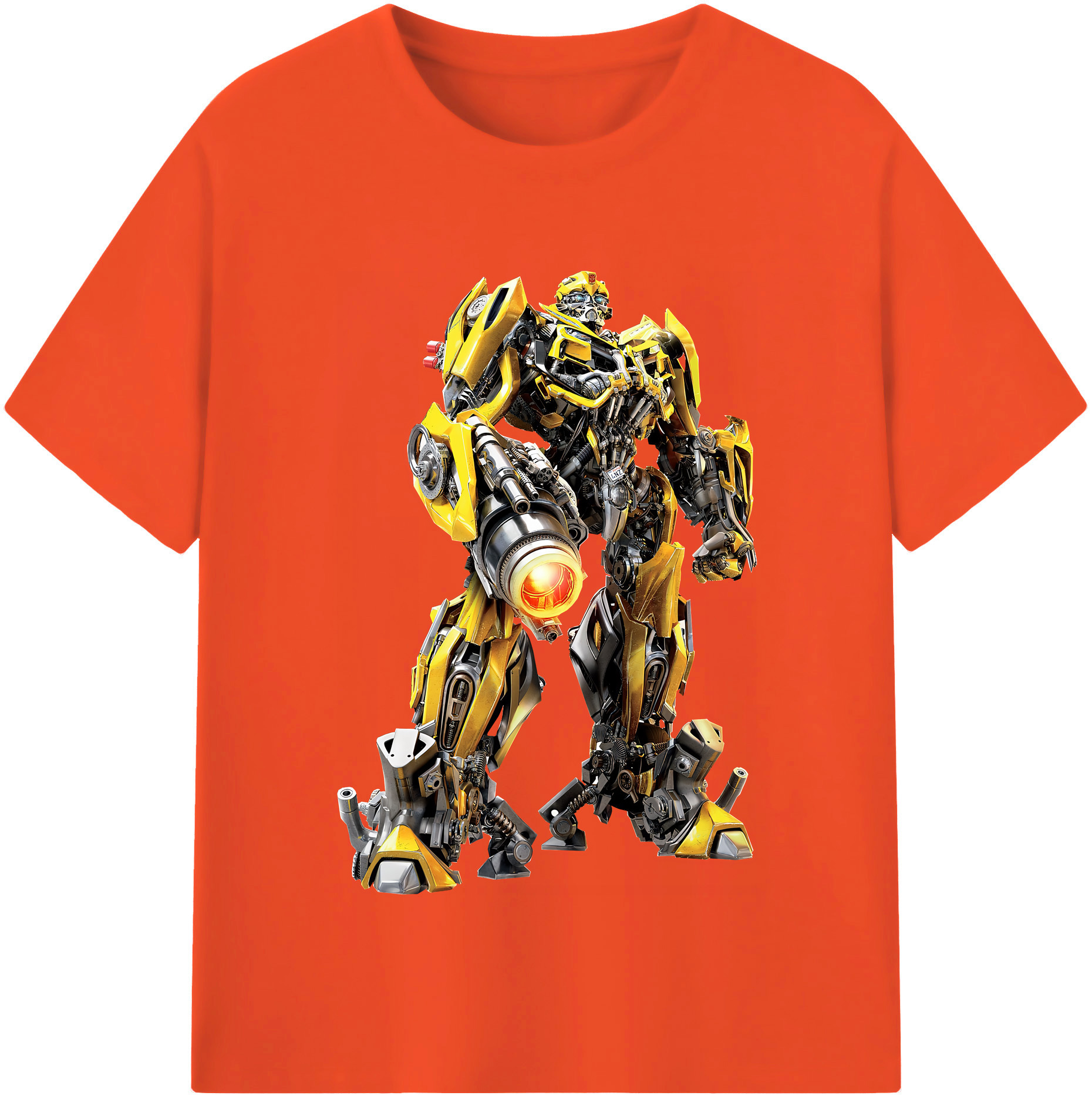 （画像用） Transformers トランスフォーマー 綿100％半袖Tシャツ（フロントプリント）
