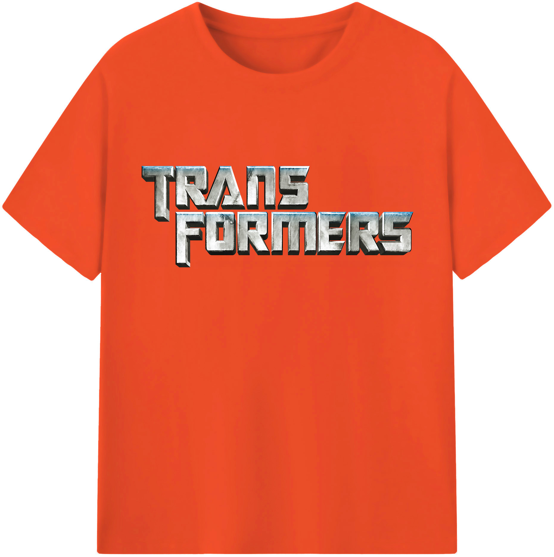 （画像用） Transformers トランスフォーマー 綿100％半袖Tシャツ（フロントプリント）