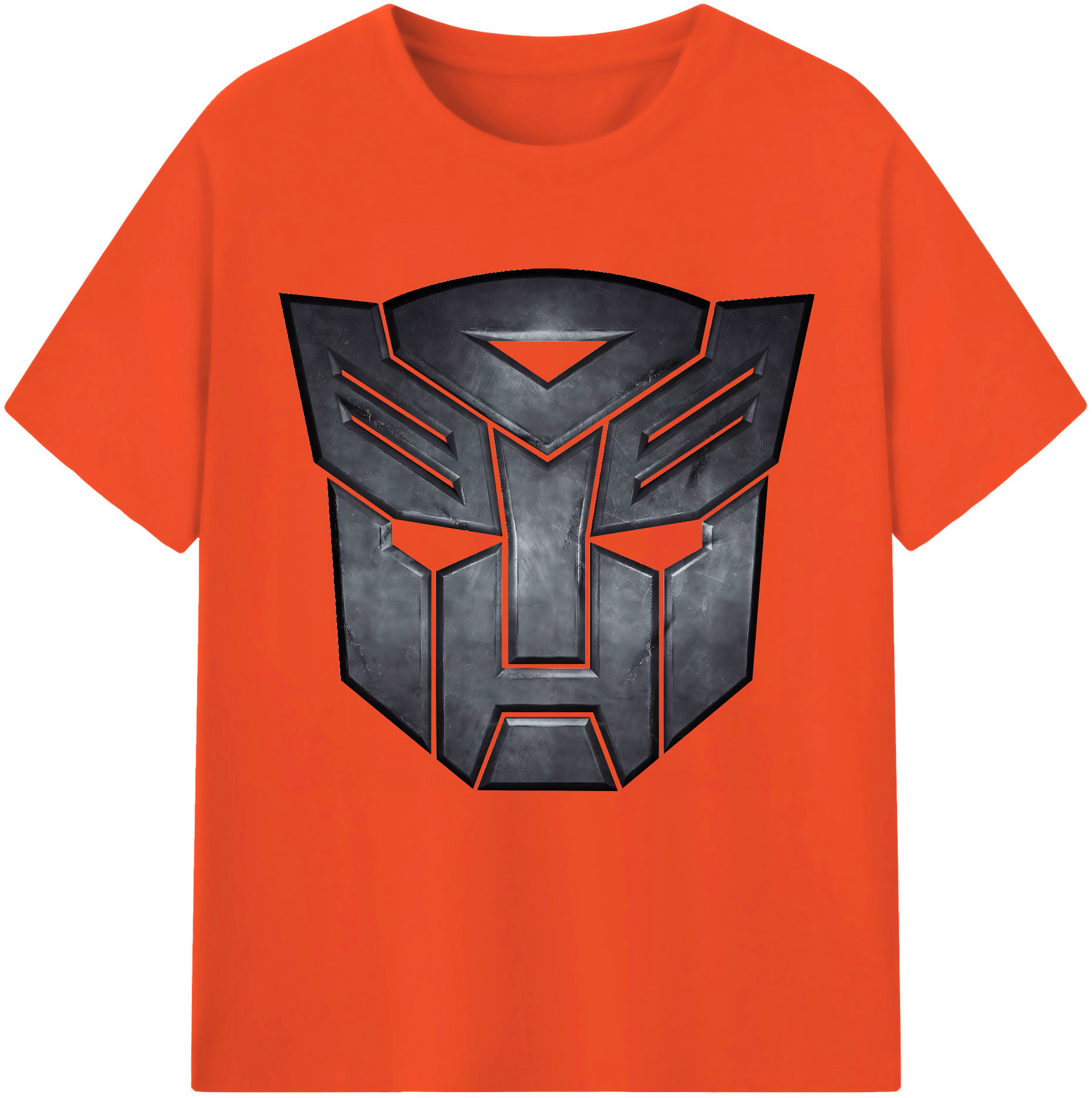 （画像用） Transformers トランスフォーマー 綿100％半袖Tシャツ（フロントプリント）