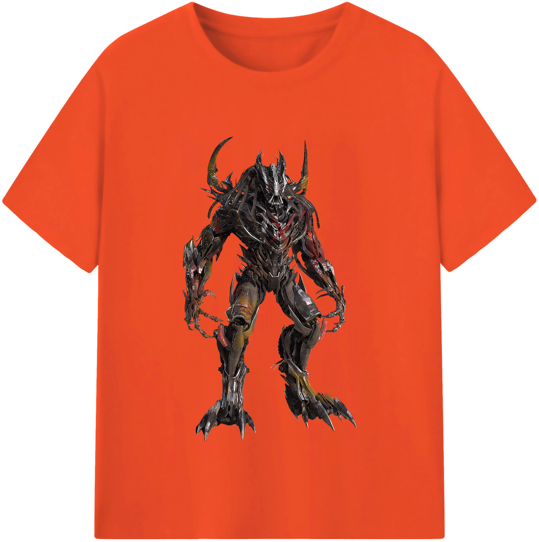 （画像用） Transformers トランスフォーマー 綿100％半袖Tシャツ（フロントプリント）