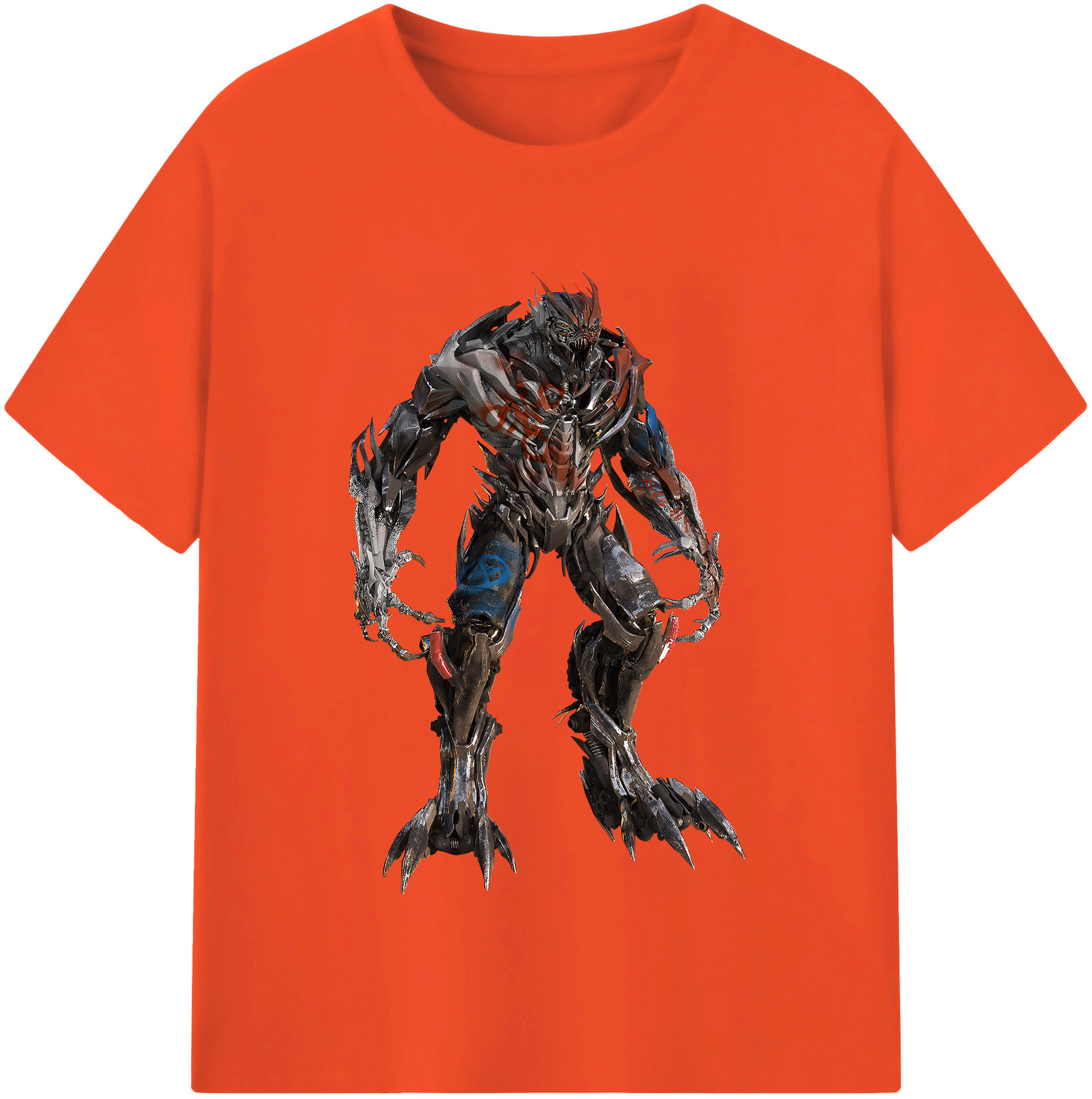 （画像用） Transformers トランスフォーマー 綿100％半袖Tシャツ（フロントプリント）