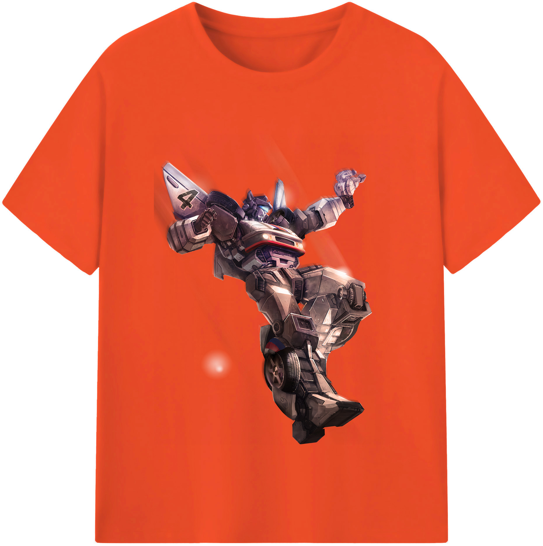（画像用） Transformers トランスフォーマー 綿100％半袖Tシャツ（フロントプリント）