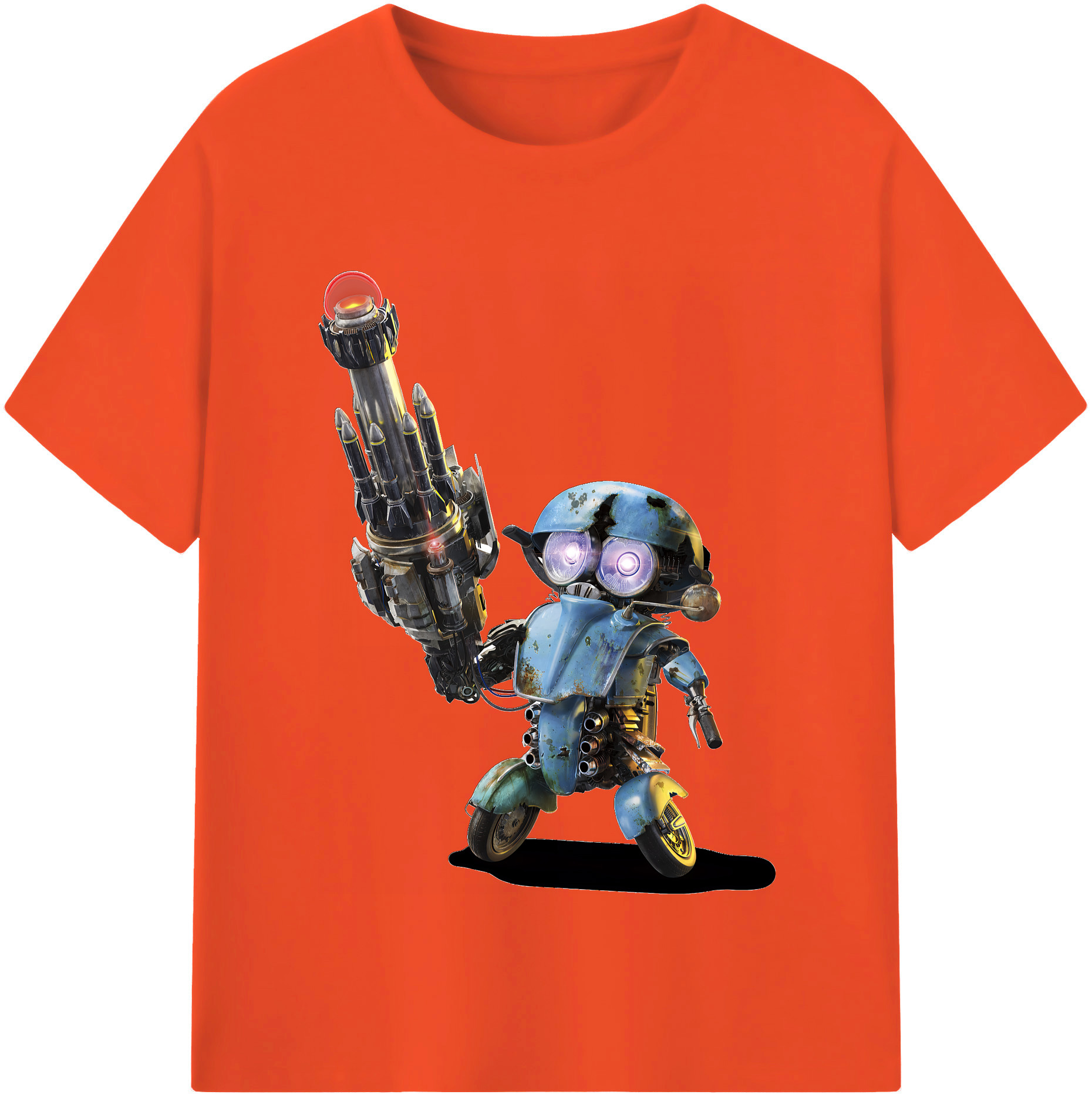 （画像用） Transformers トランスフォーマー 綿100％半袖Tシャツ（フロントプリント）