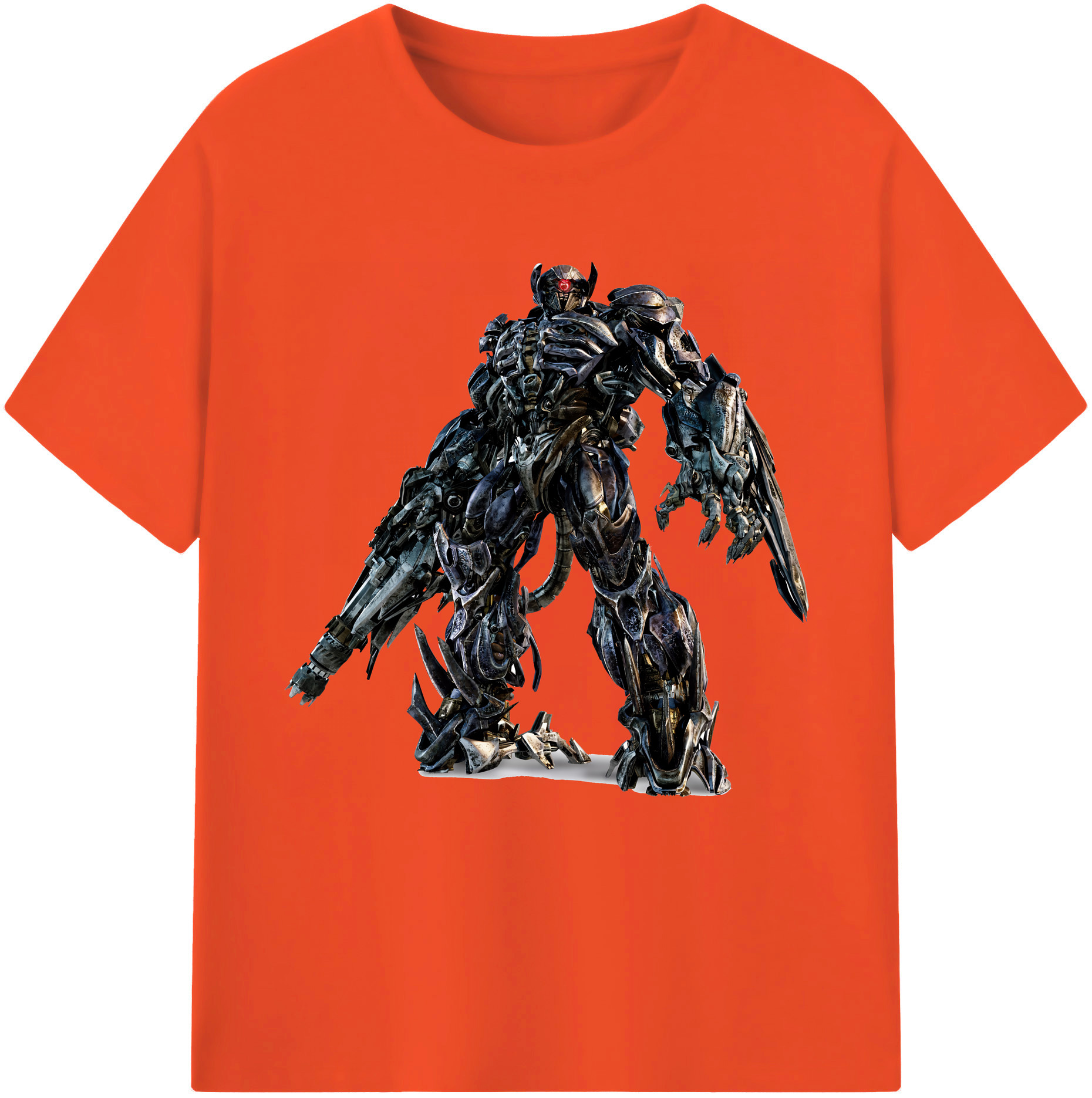 （画像用） Transformers トランスフォーマー 綿100％半袖Tシャツ（フロントプリント）
