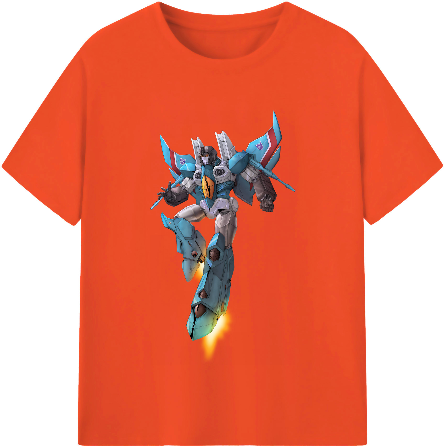 （画像用） Transformers トランスフォーマー 綿100％半袖Tシャツ（フロントプリント）