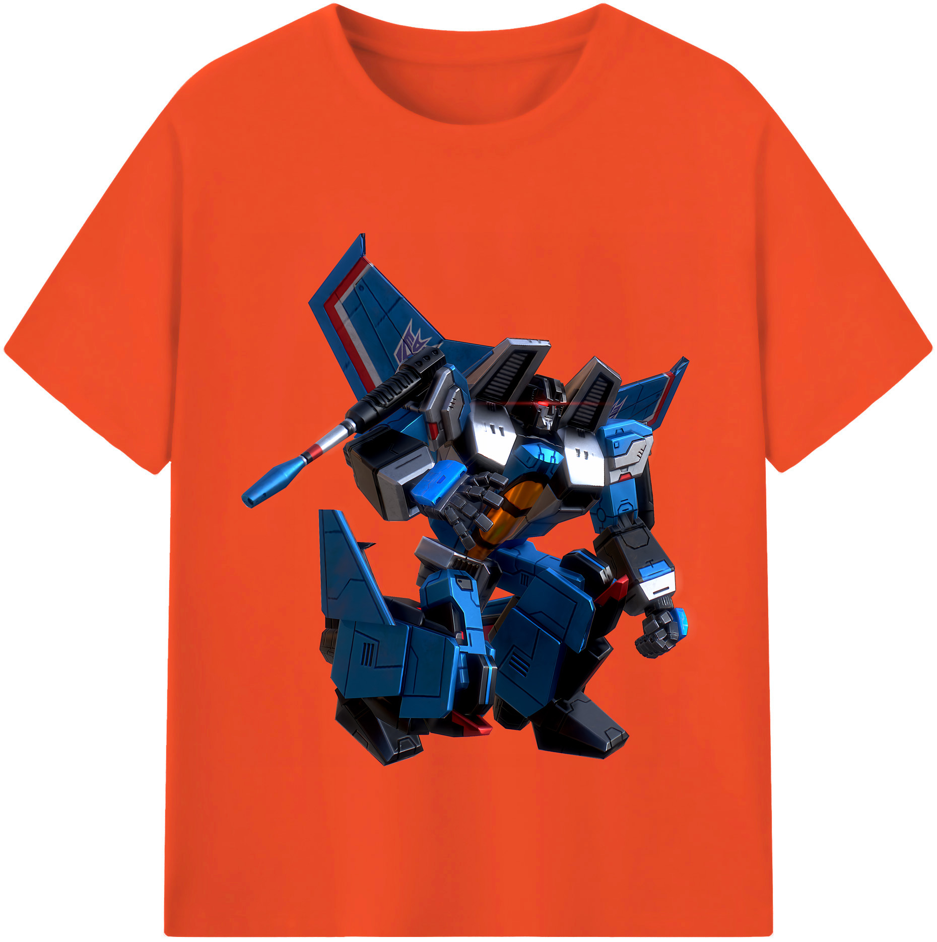 （画像用） Transformers トランスフォーマー 綿100％半袖Tシャツ（フロントプリント）