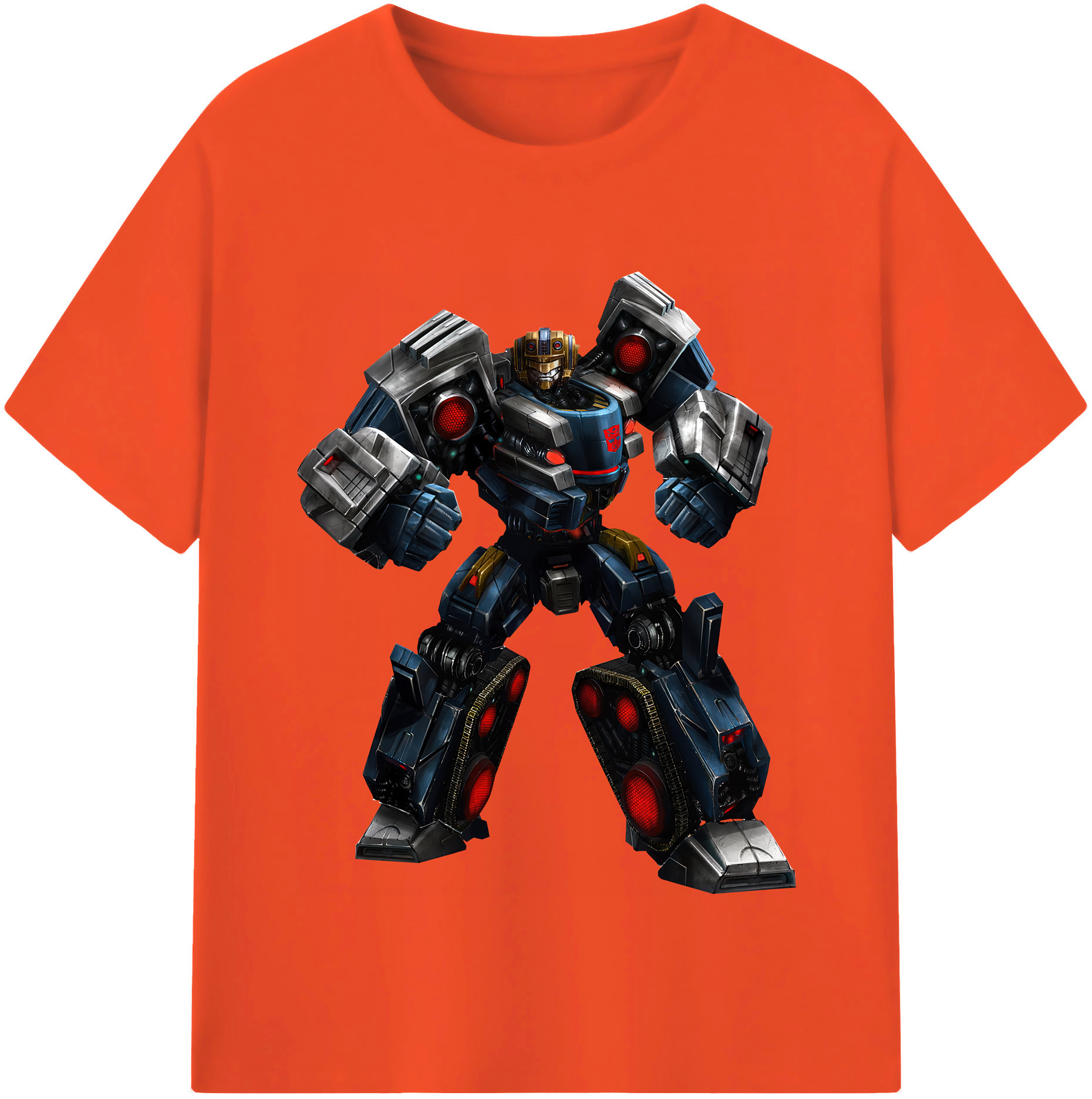 （画像用） Transformers トランスフォーマー 綿100％半袖Tシャツ（フロントプリント）