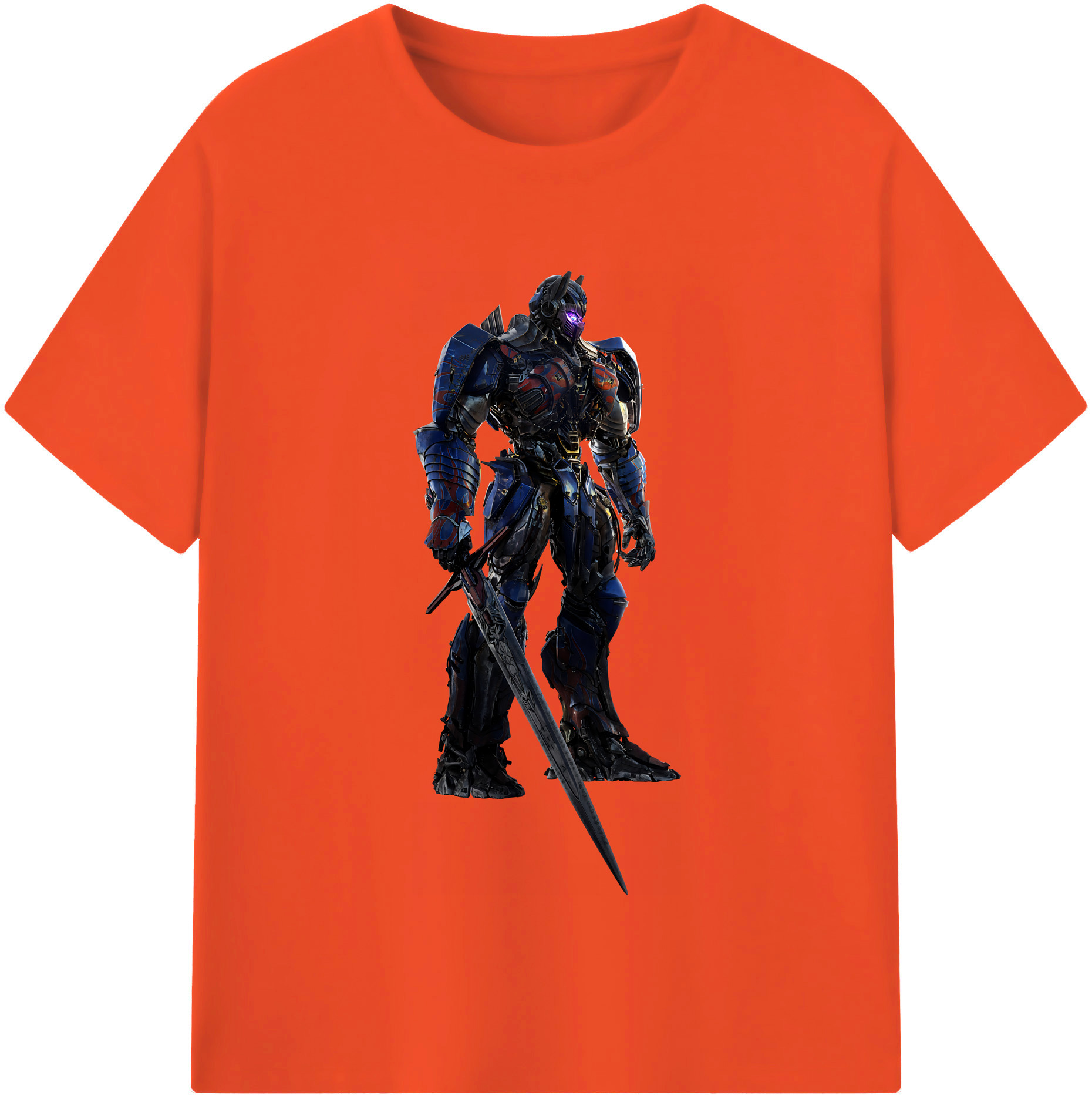 （画像用） Transformers トランスフォーマー 綿100％半袖Tシャツ（フロントプリント）