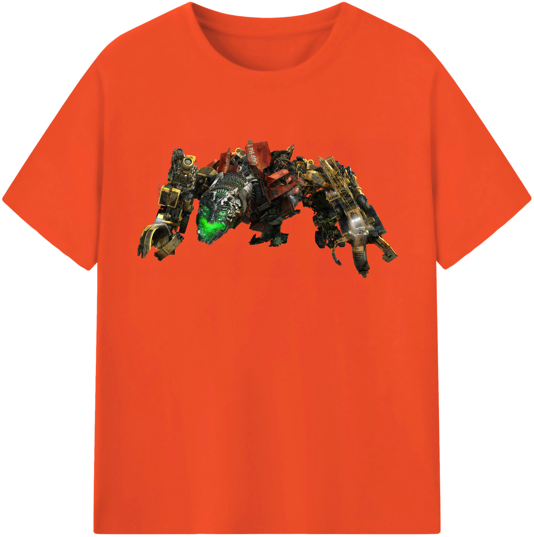 （画像用） Transformers トランスフォーマー 綿100％半袖Tシャツ（フロントプリント）