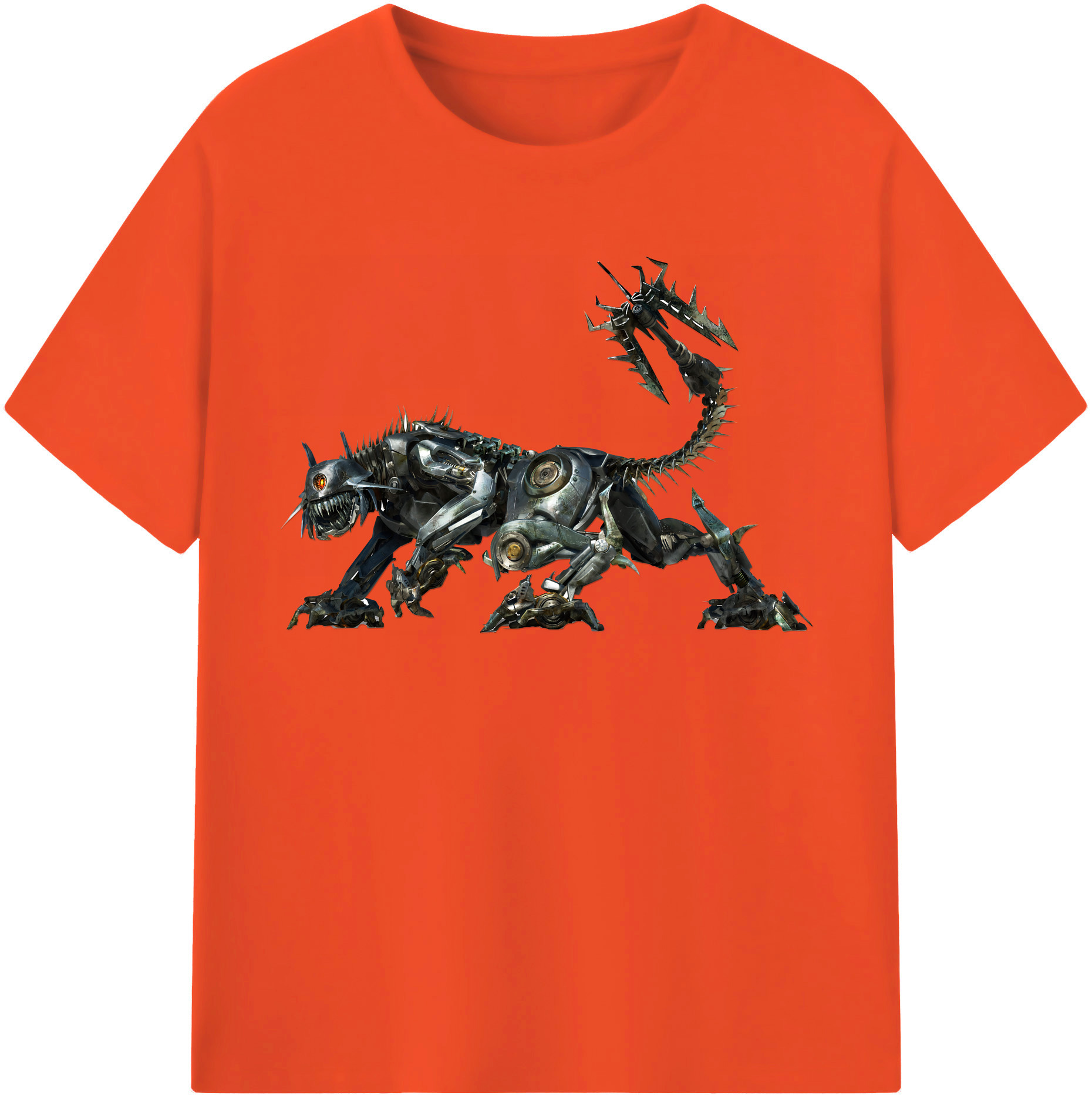 （画像用） Transformers トランスフォーマー 綿100％半袖Tシャツ（フロントプリント）