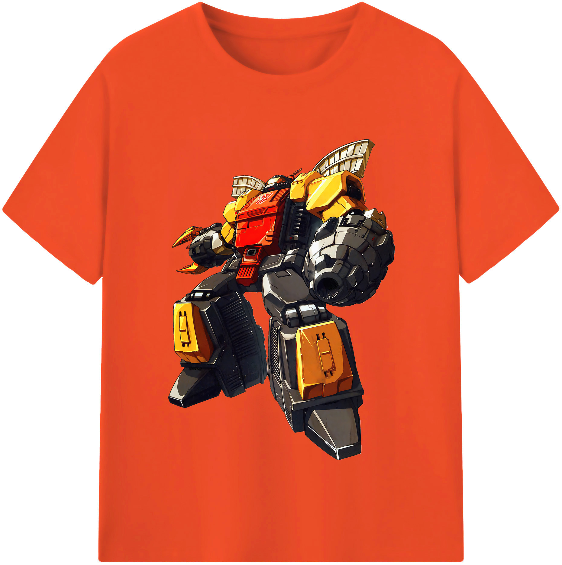 （画像用） Transformers トランスフォーマー 綿100％半袖Tシャツ（フロントプリント）