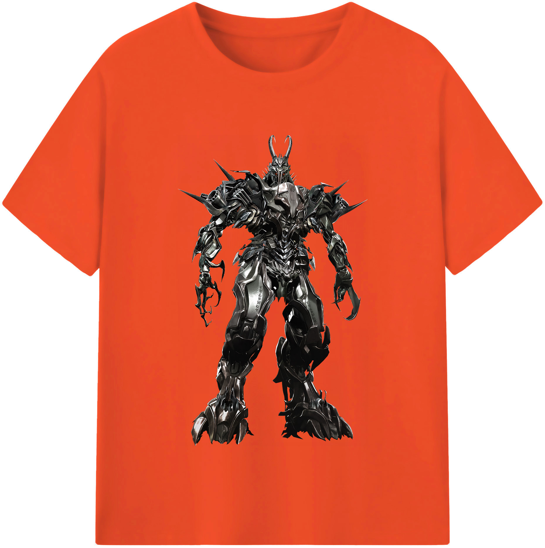 （画像用） Transformers トランスフォーマー 綿100％半袖Tシャツ（フロントプリント）
