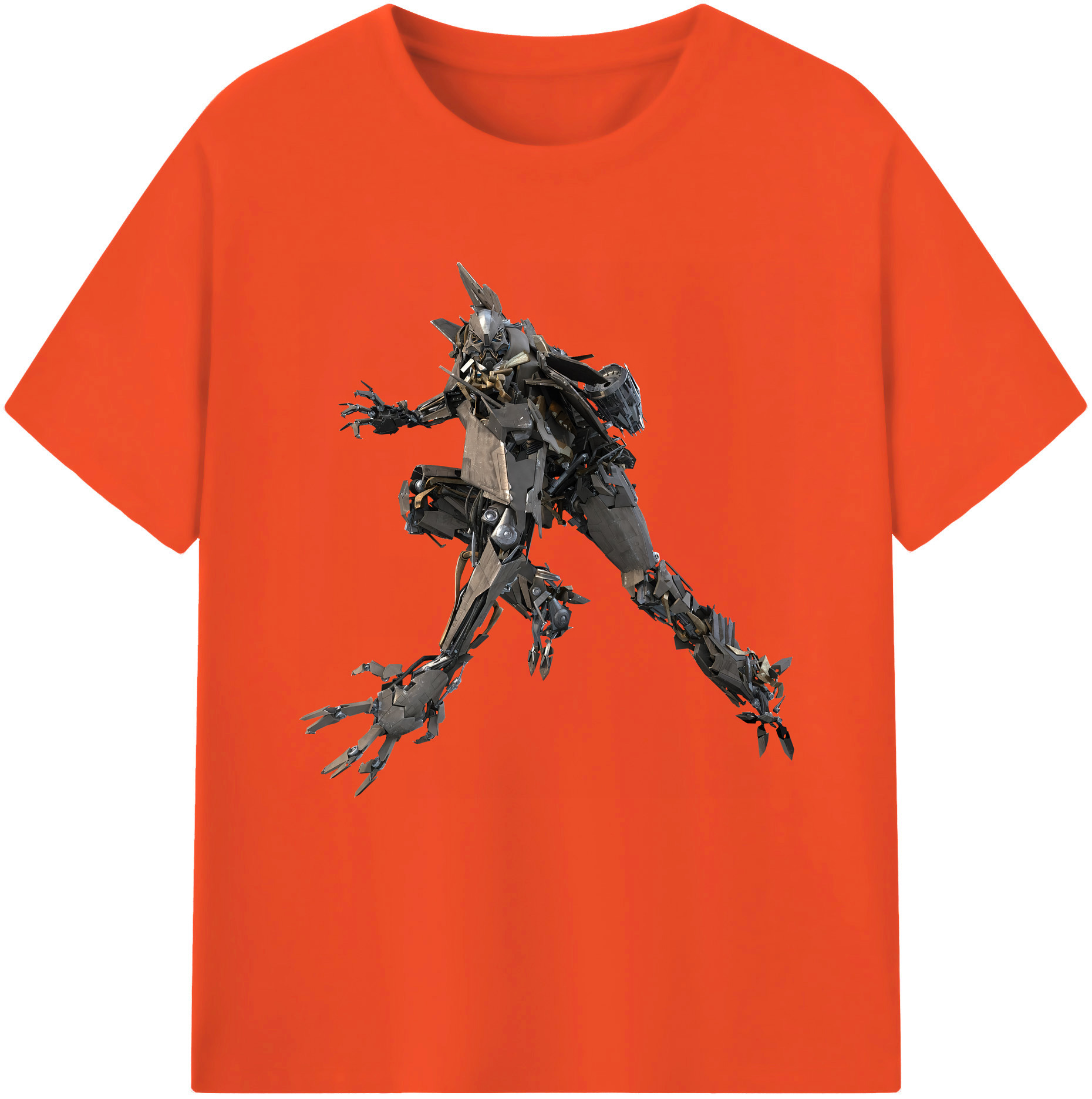 （画像用） Transformers トランスフォーマー 綿100％半袖Tシャツ（フロントプリント）
