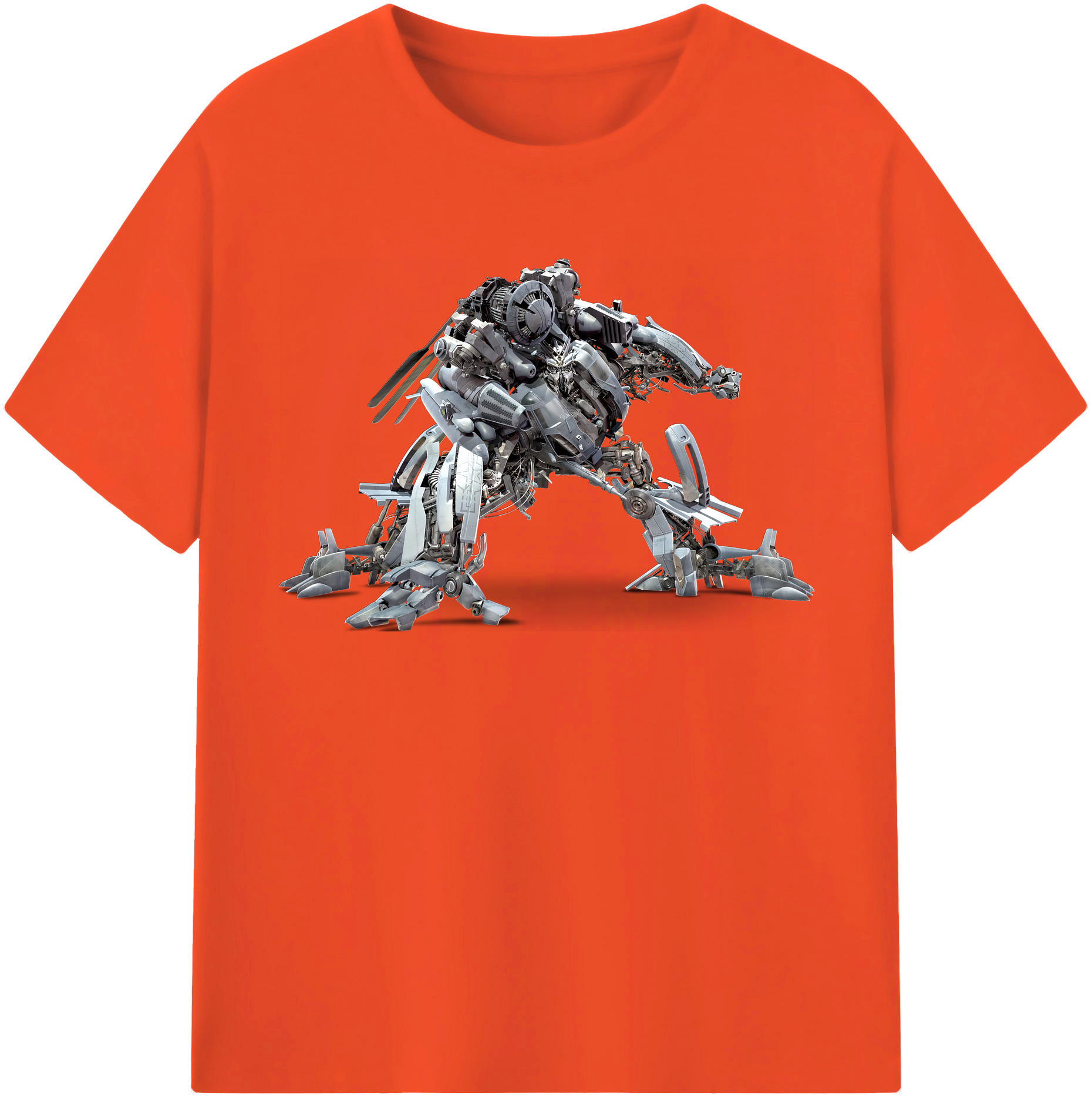 （画像用） Transformers トランスフォーマー 綿100％半袖Tシャツ（フロントプリント）