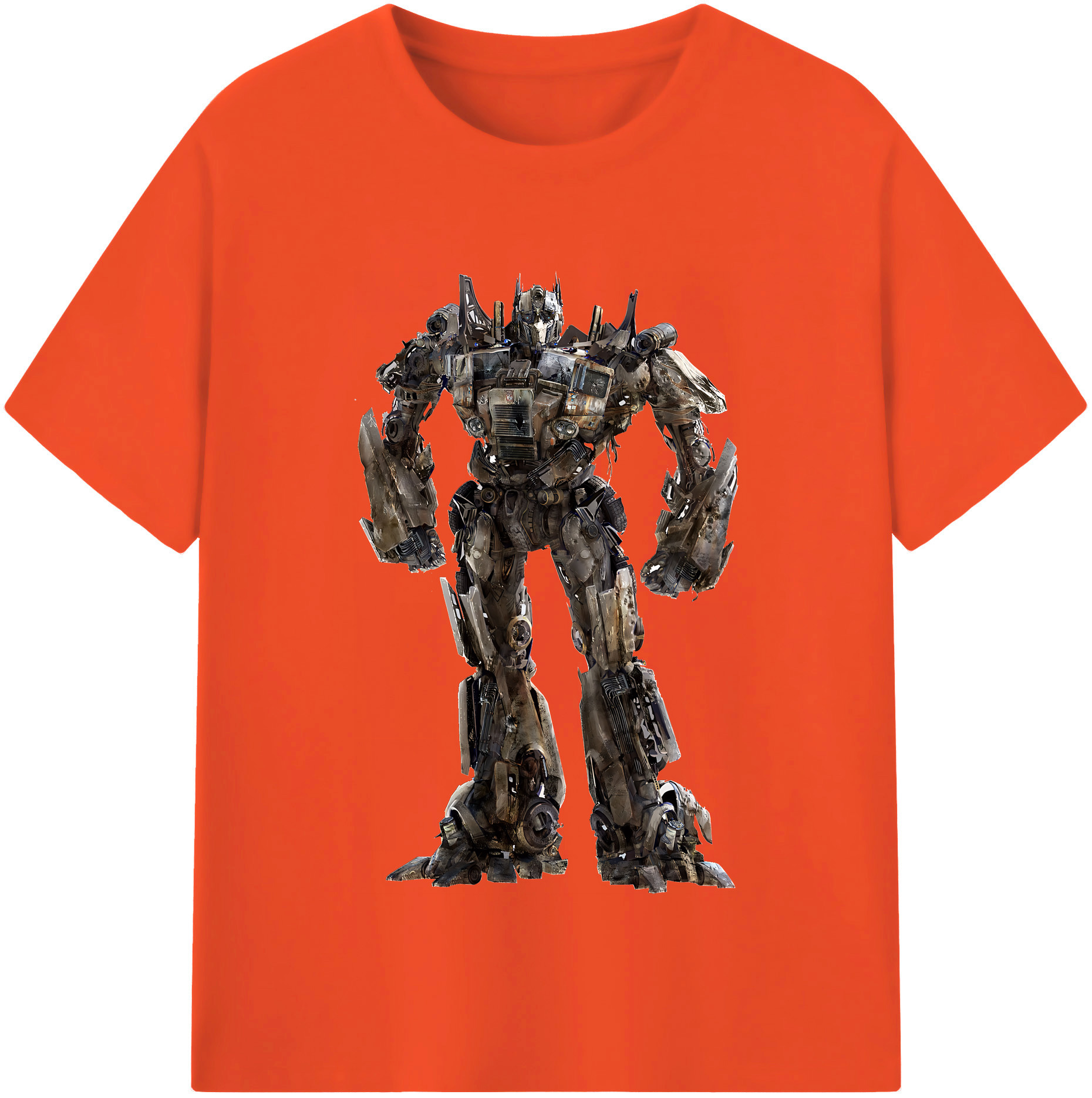 （画像用） Transformers トランスフォーマー 綿100％半袖Tシャツ（フロントプリント）