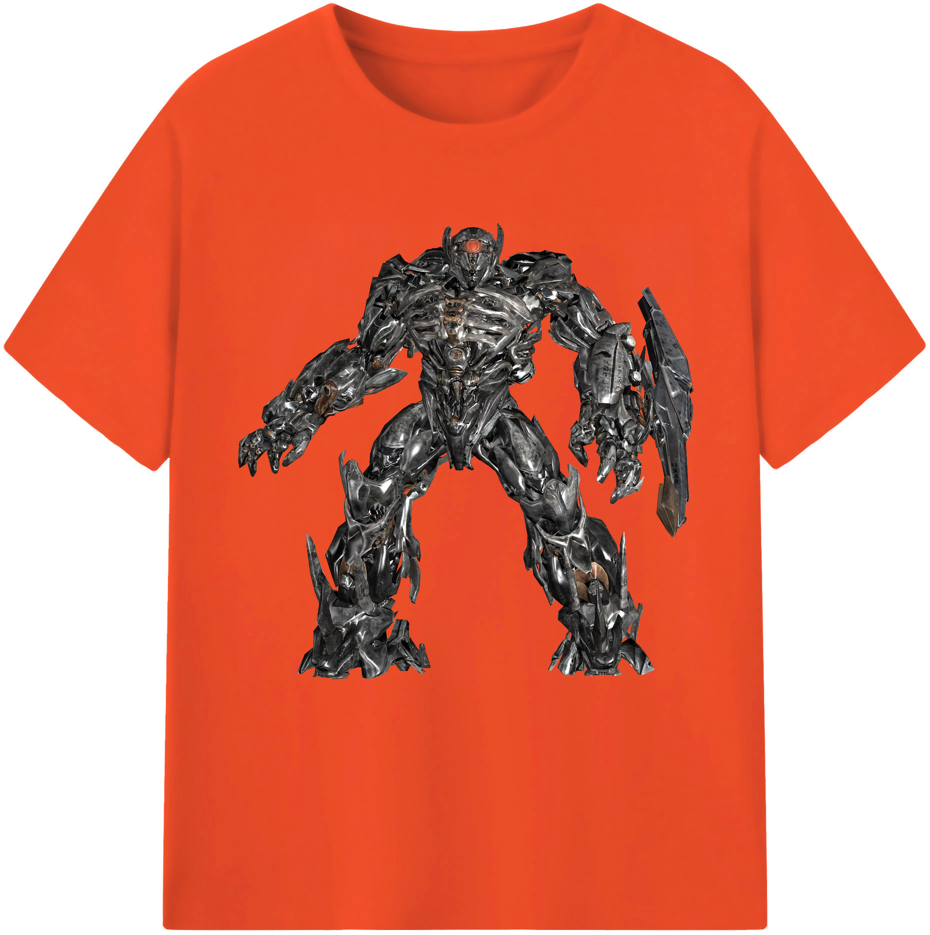 （画像用） Transformers トランスフォーマー 綿100％半袖Tシャツ（フロントプリント）
