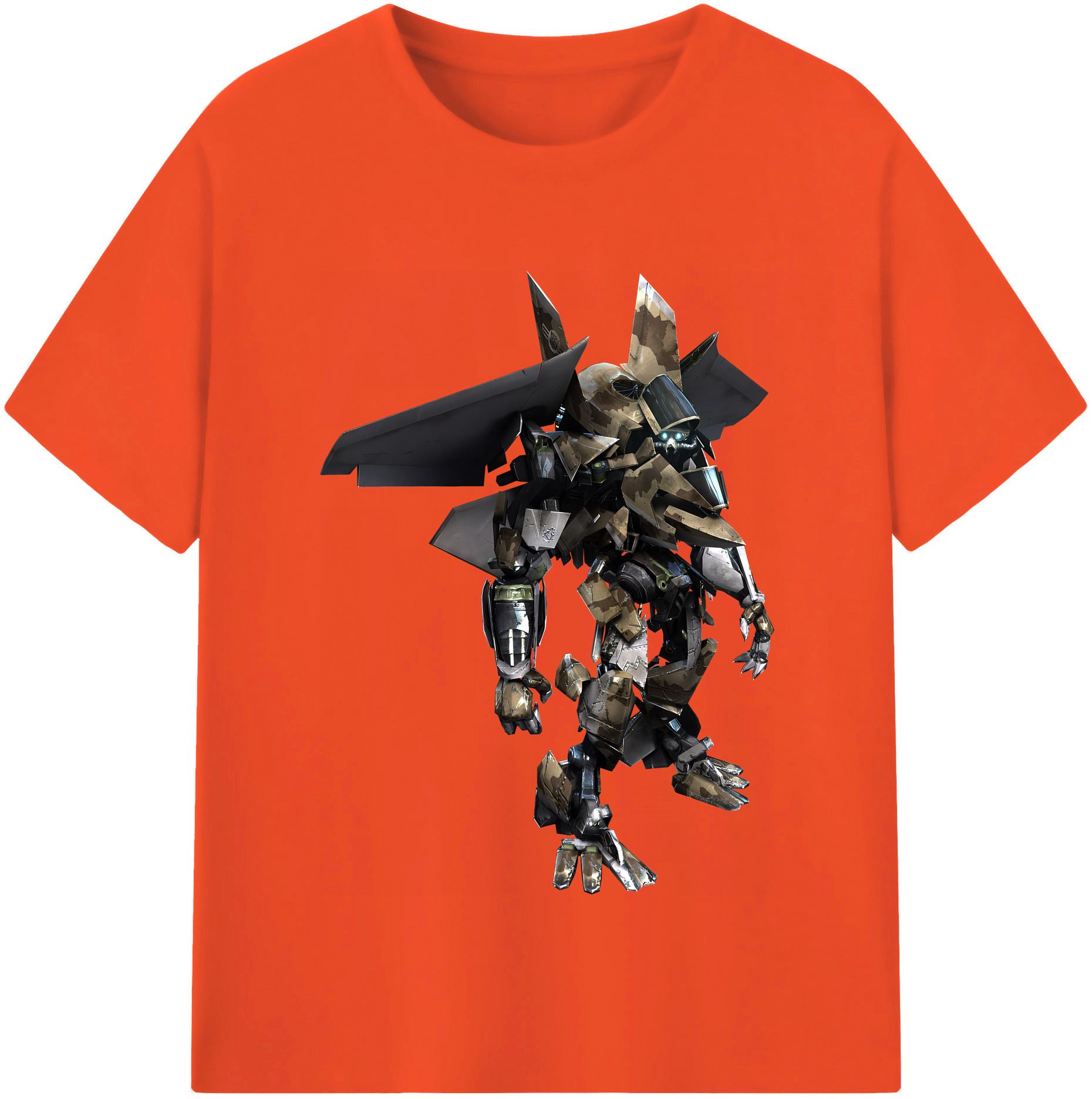 （画像用） Transformers トランスフォーマー 綿100％半袖Tシャツ（フロントプリント）