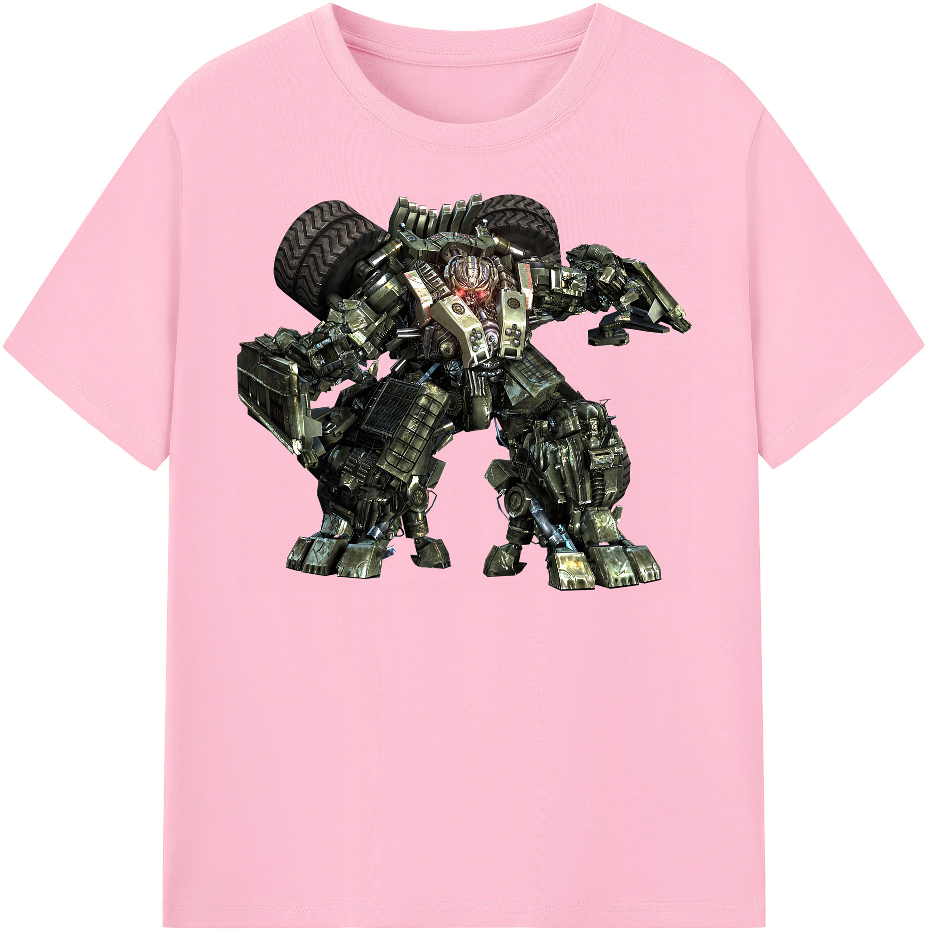 （画像用） Transformers トランスフォーマー 綿100％半袖Tシャツ（フロントプリント）