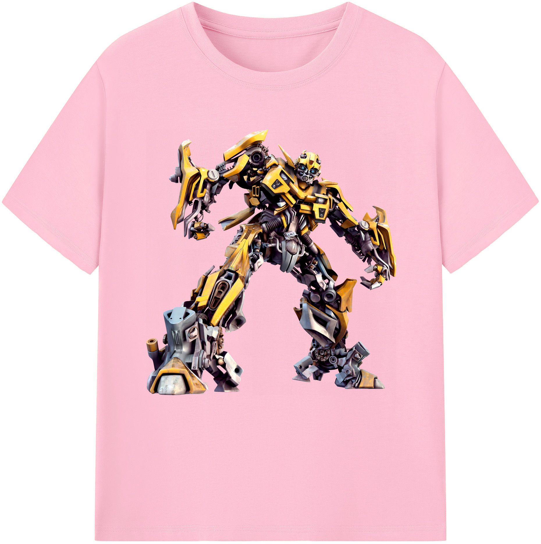 （画像用） Transformers トランスフォーマー 綿100％半袖Tシャツ（フロントプリント）