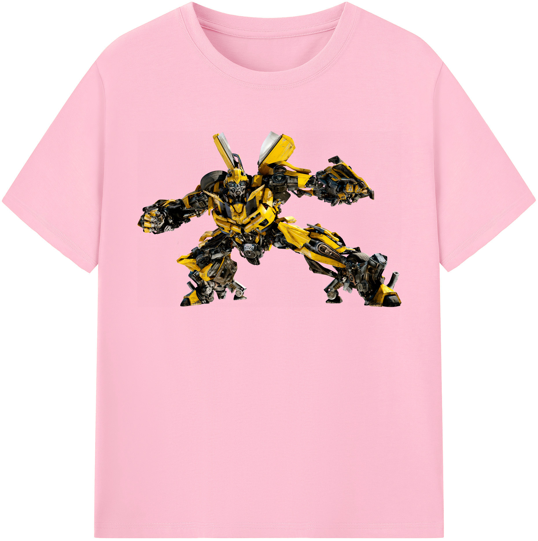 （画像用） Transformers トランスフォーマー 綿100％半袖Tシャツ（フロントプリント）