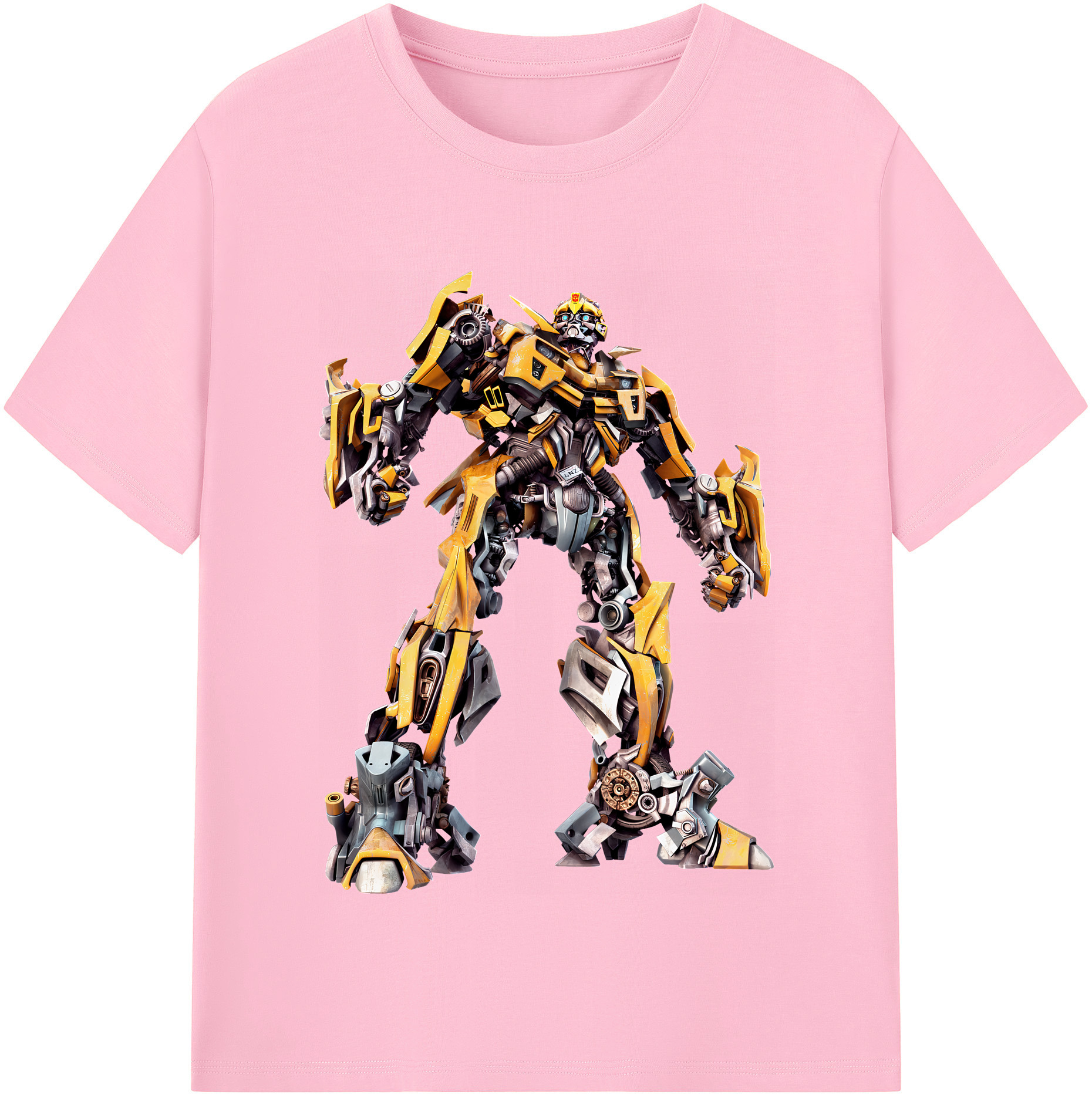 （画像用） Transformers トランスフォーマー 綿100％半袖Tシャツ（フロントプリント）
