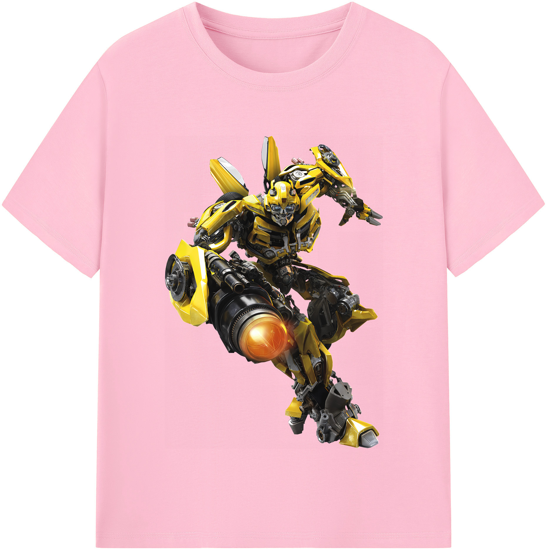 （画像用） Transformers トランスフォーマー 綿100％半袖Tシャツ（フロントプリント）