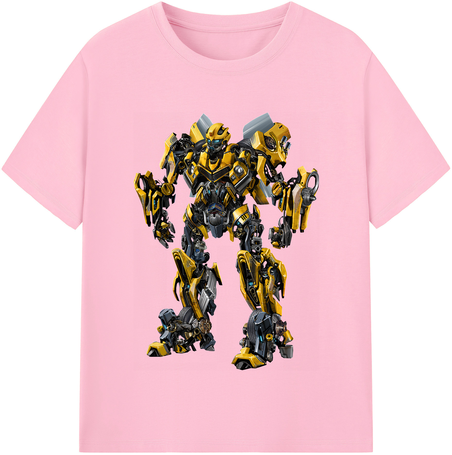 （画像用） Transformers トランスフォーマー 綿100％半袖Tシャツ（フロントプリント）