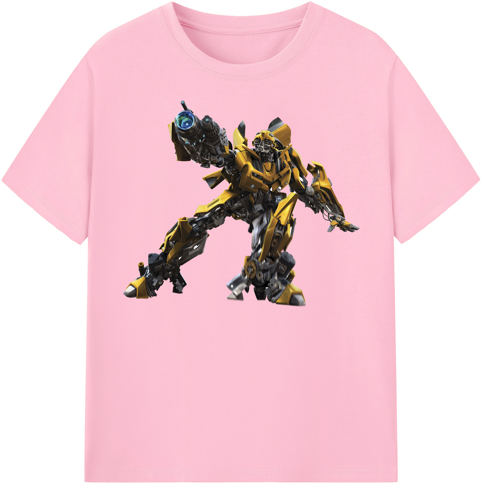 （画像用） Transformers トランスフォーマー 綿100％半袖Tシャツ（フロントプリント）