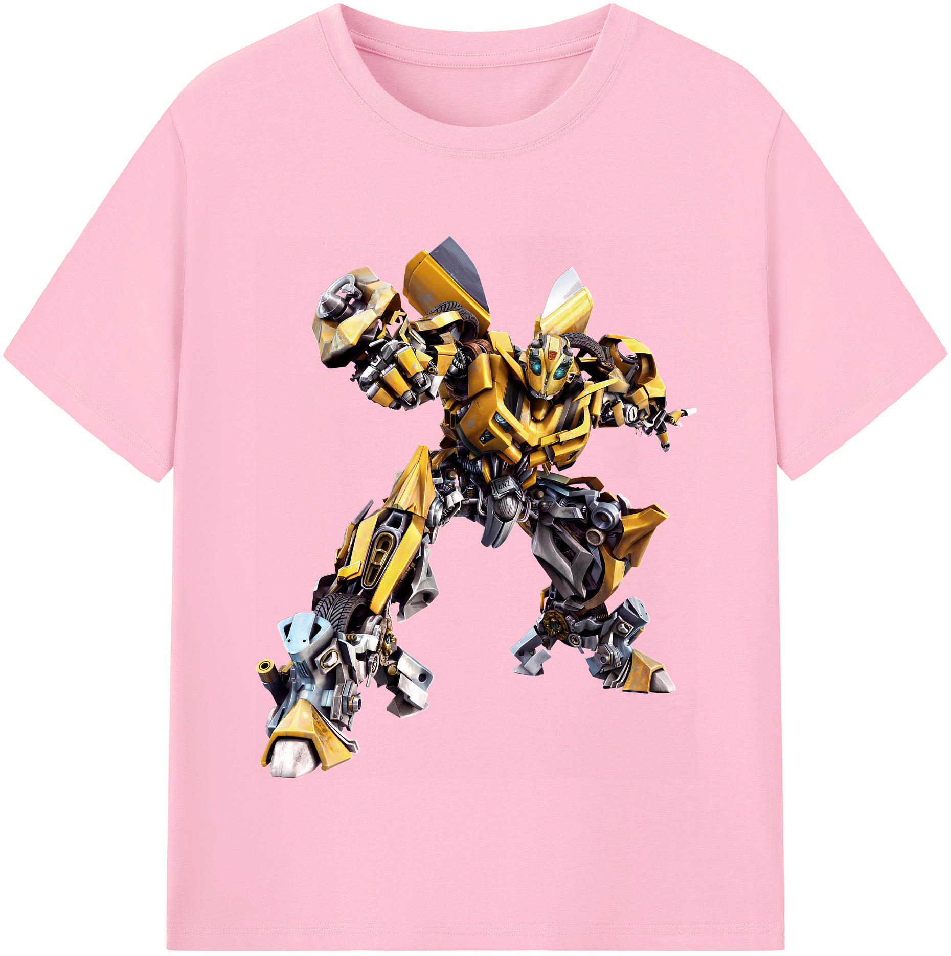 （画像用） Transformers トランスフォーマー 綿100％半袖Tシャツ（フロントプリント）