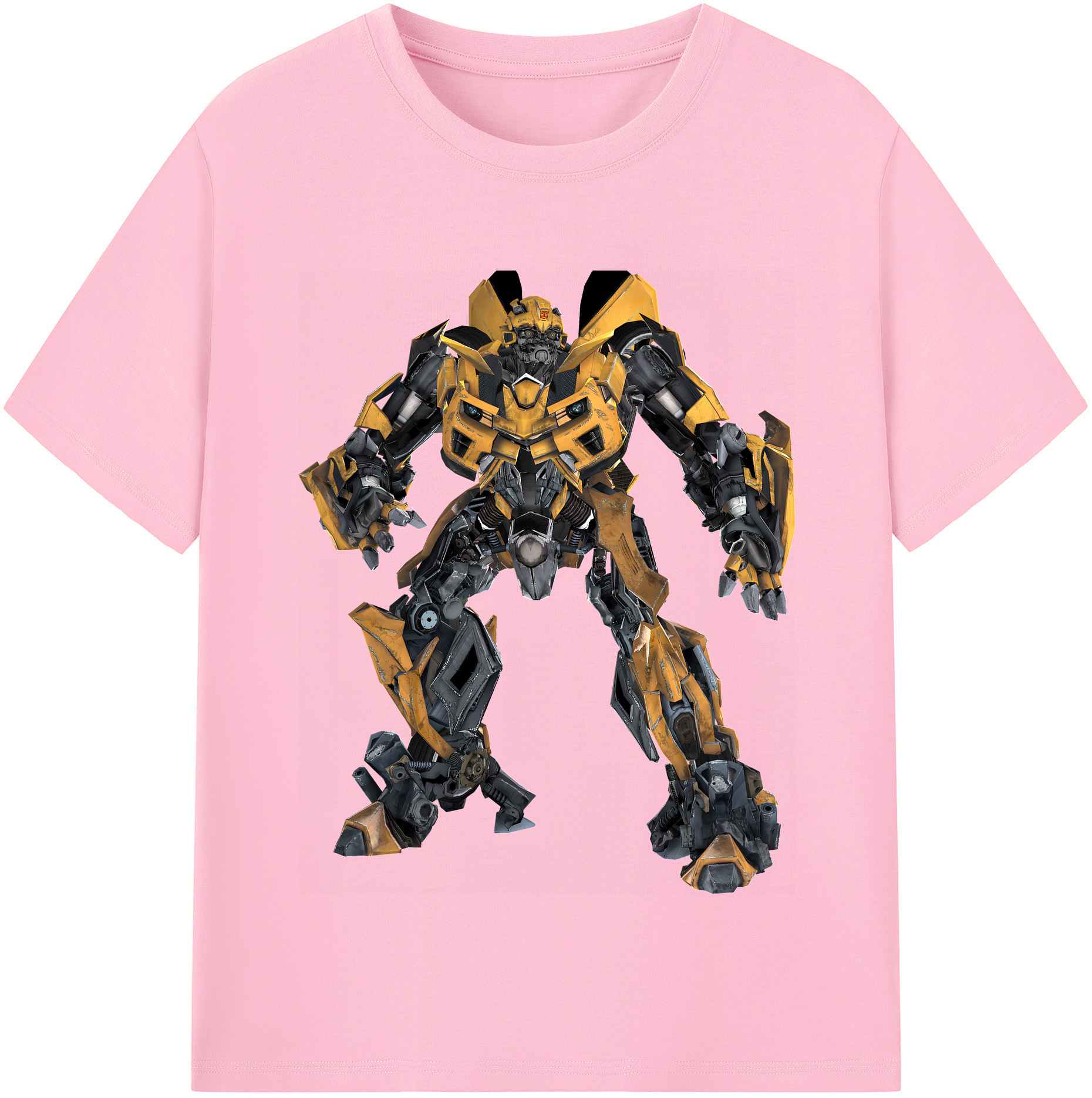 （画像用） Transformers トランスフォーマー 綿100％半袖Tシャツ（フロントプリント）
