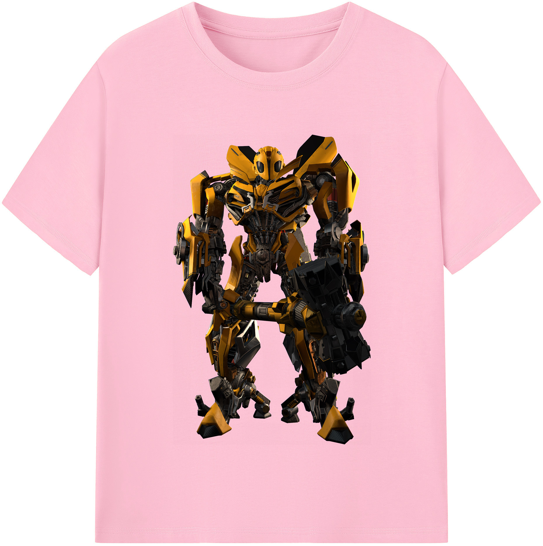 （画像用） Transformers トランスフォーマー 綿100％半袖Tシャツ（フロントプリント）