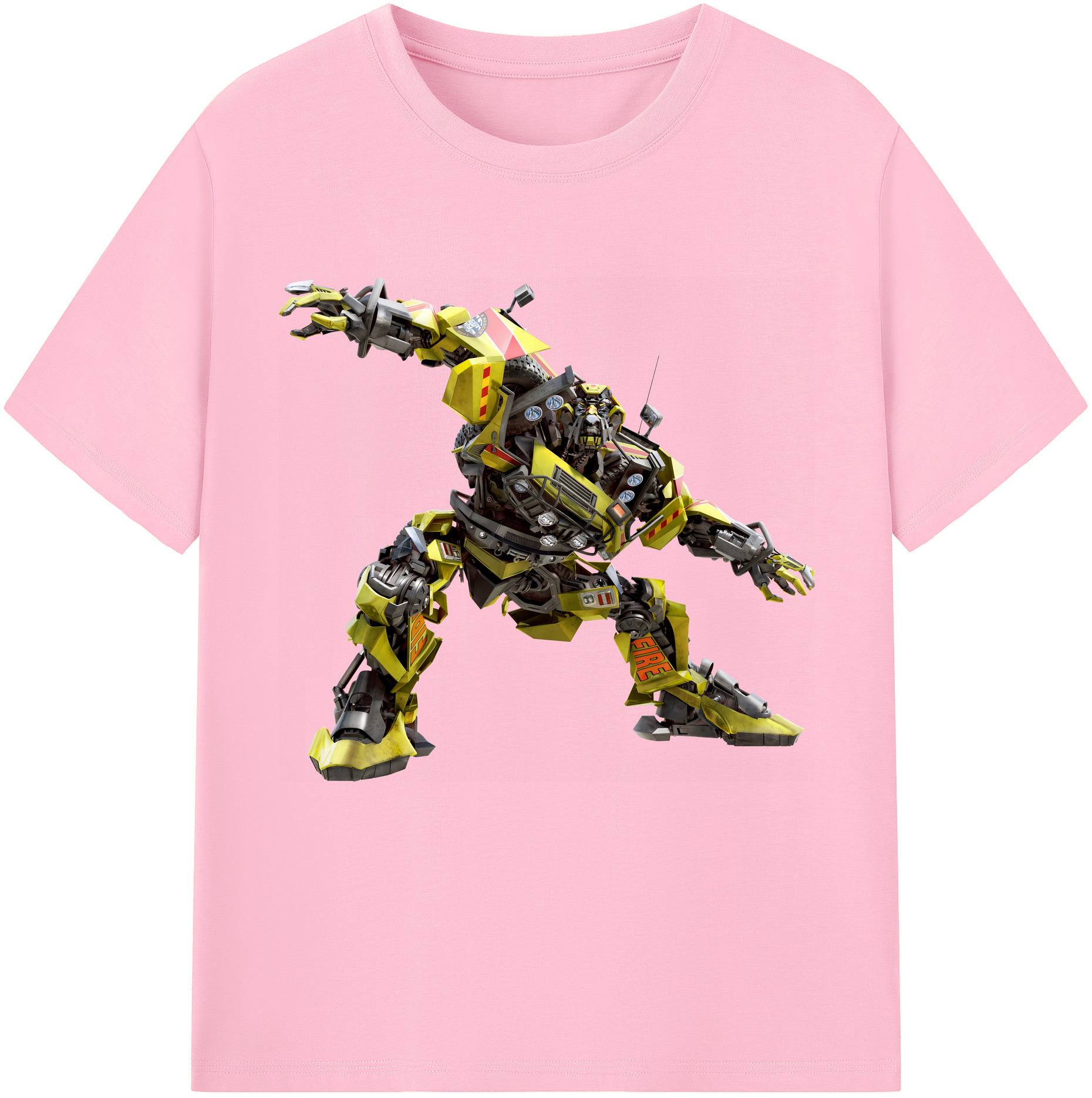 （画像用） Transformers トランスフォーマー 綿100％半袖Tシャツ（フロントプリント）