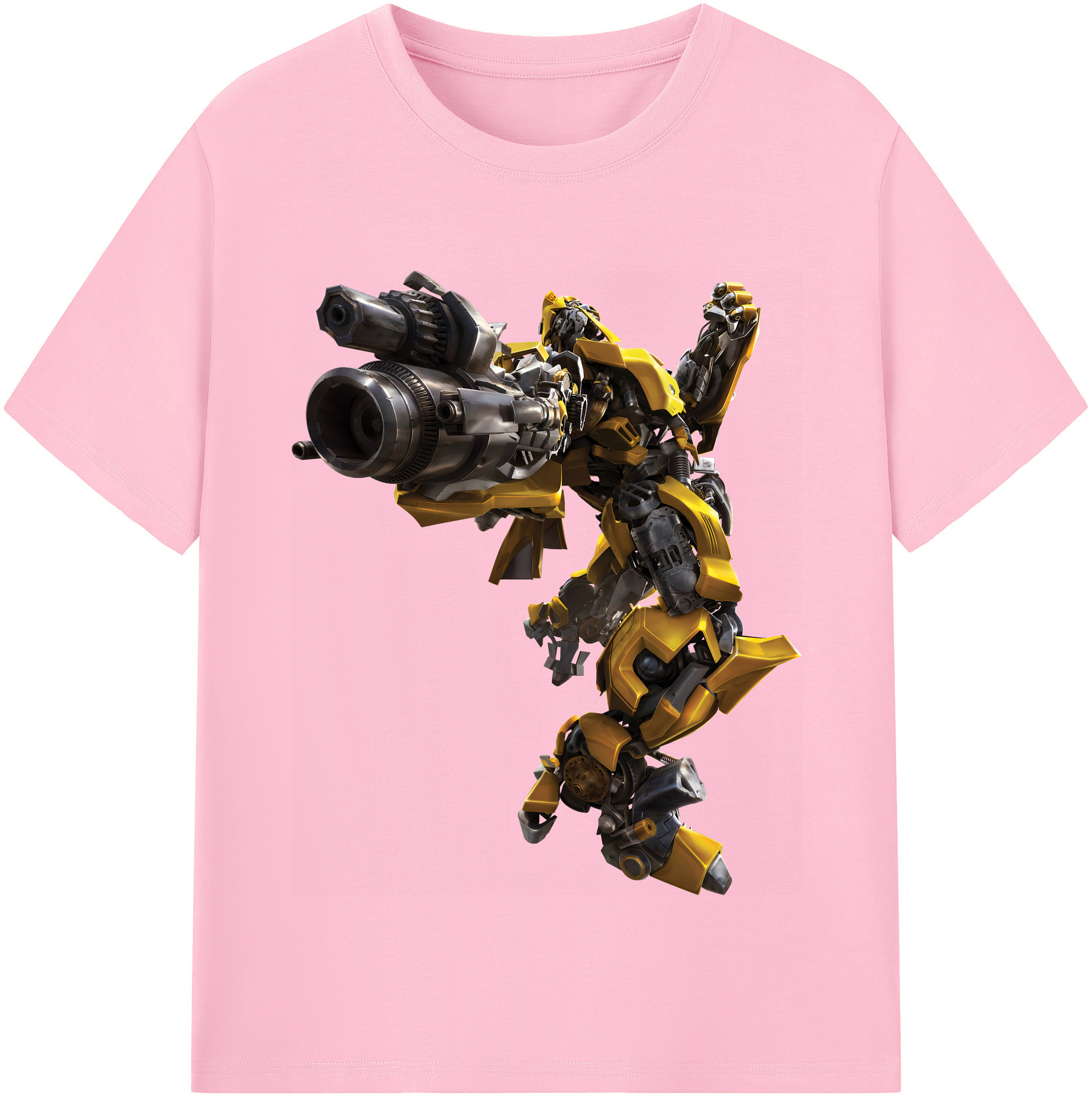 （画像用） Transformers トランスフォーマー 綿100％半袖Tシャツ（フロントプリント）