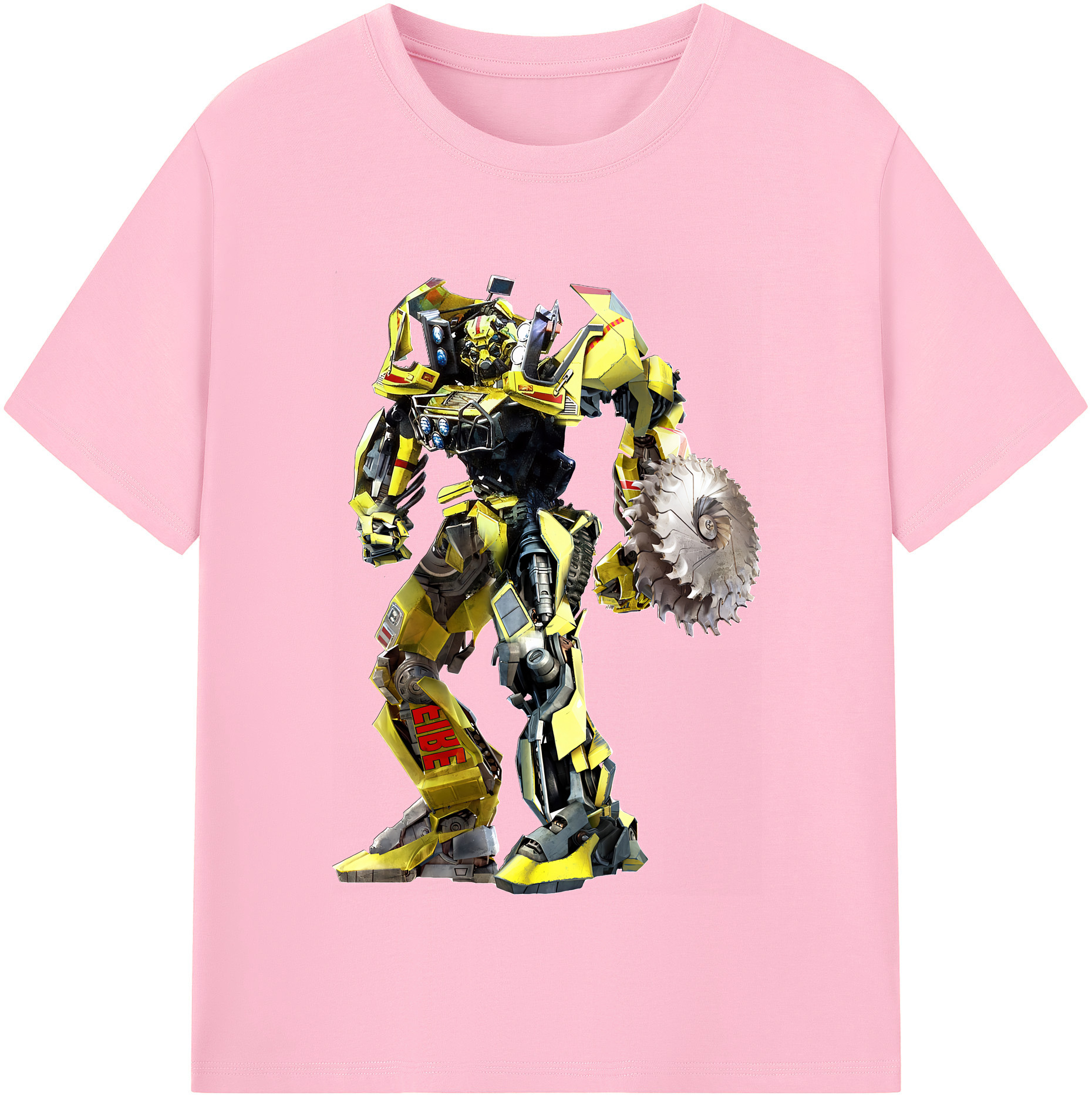 （画像用） Transformers トランスフォーマー 綿100％半袖Tシャツ（フロントプリント）