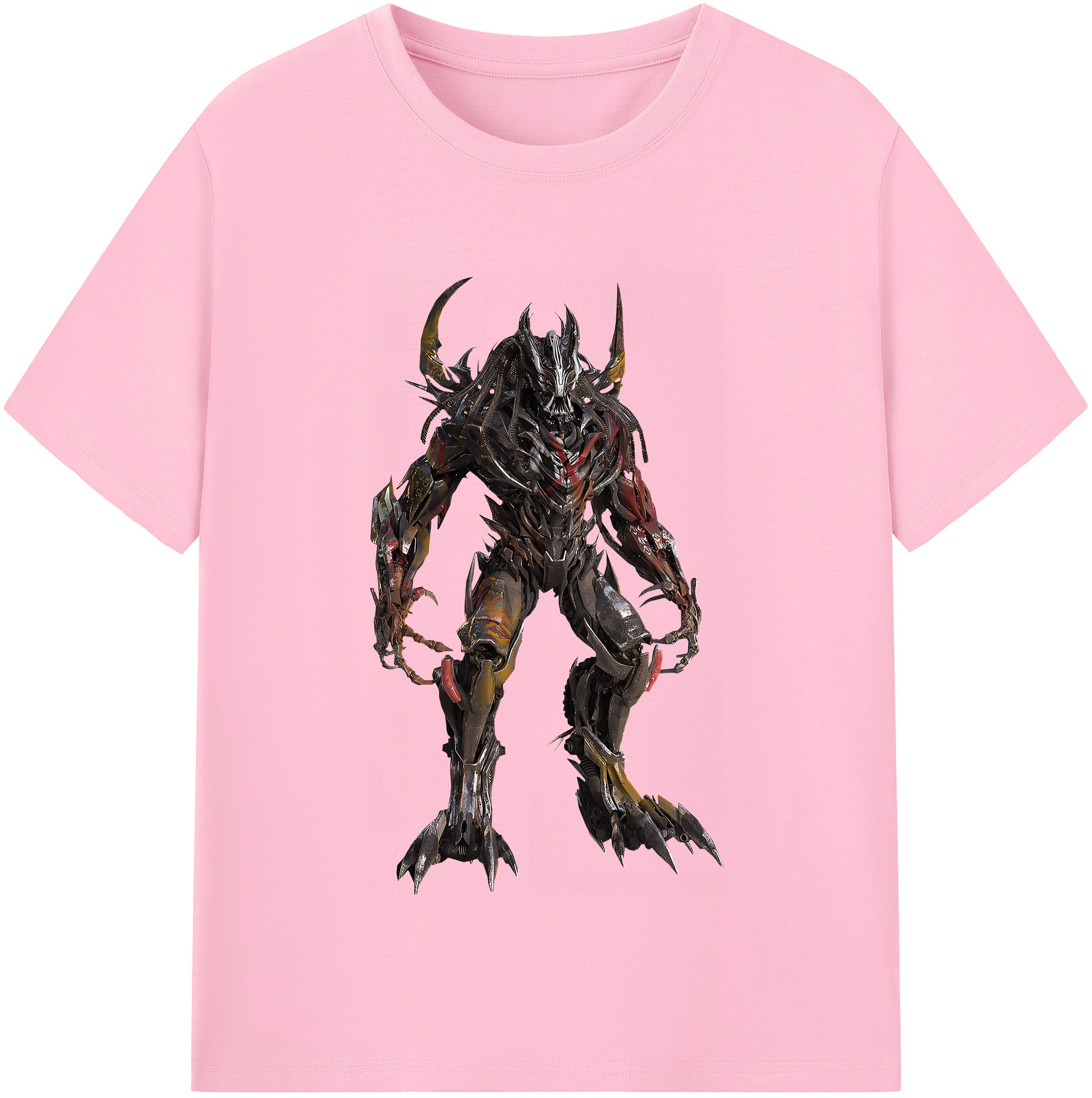 （画像用） Transformers トランスフォーマー 綿100％半袖Tシャツ（フロントプリント）