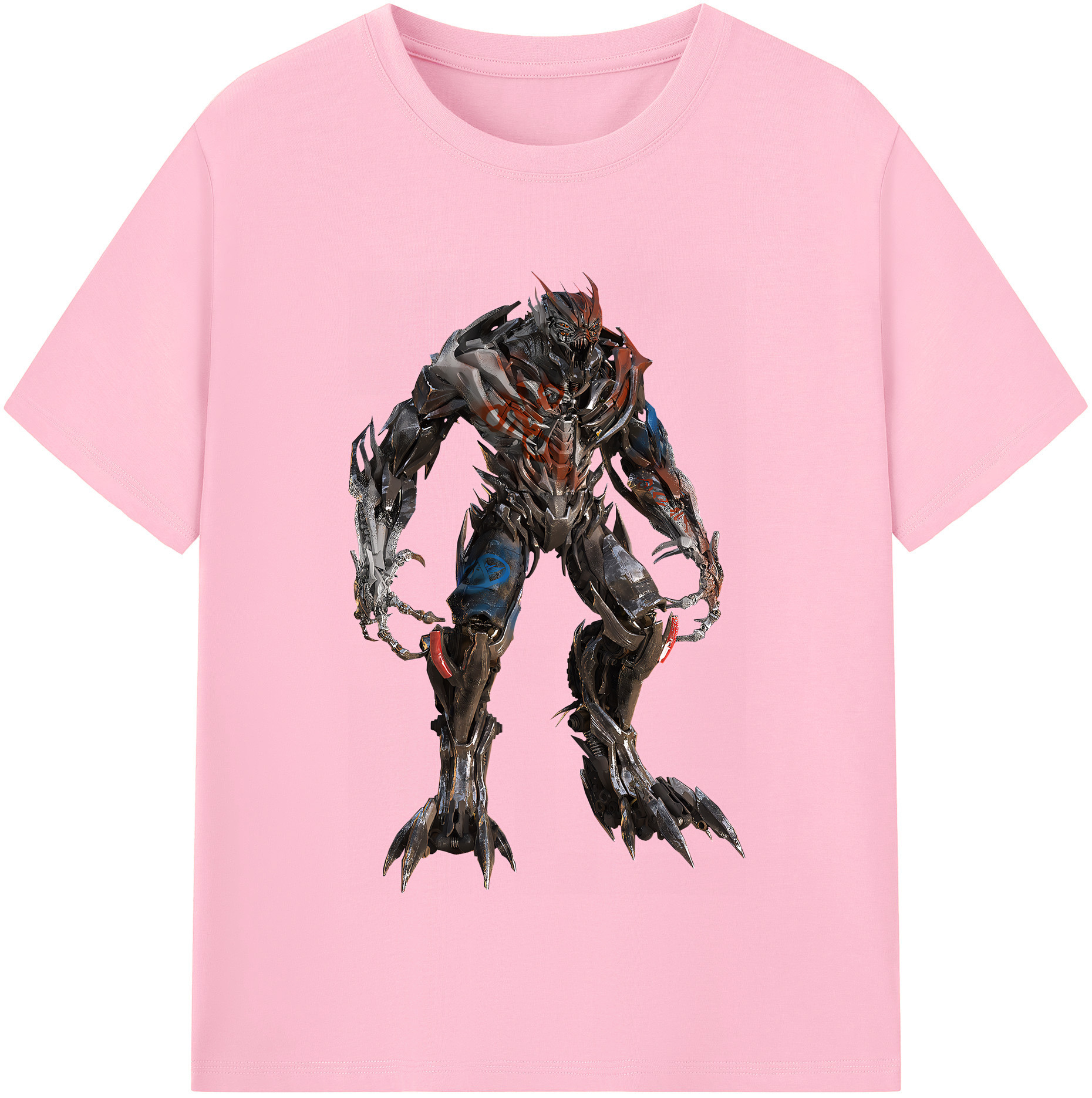 （画像用） Transformers トランスフォーマー 綿100％半袖Tシャツ（フロントプリント）