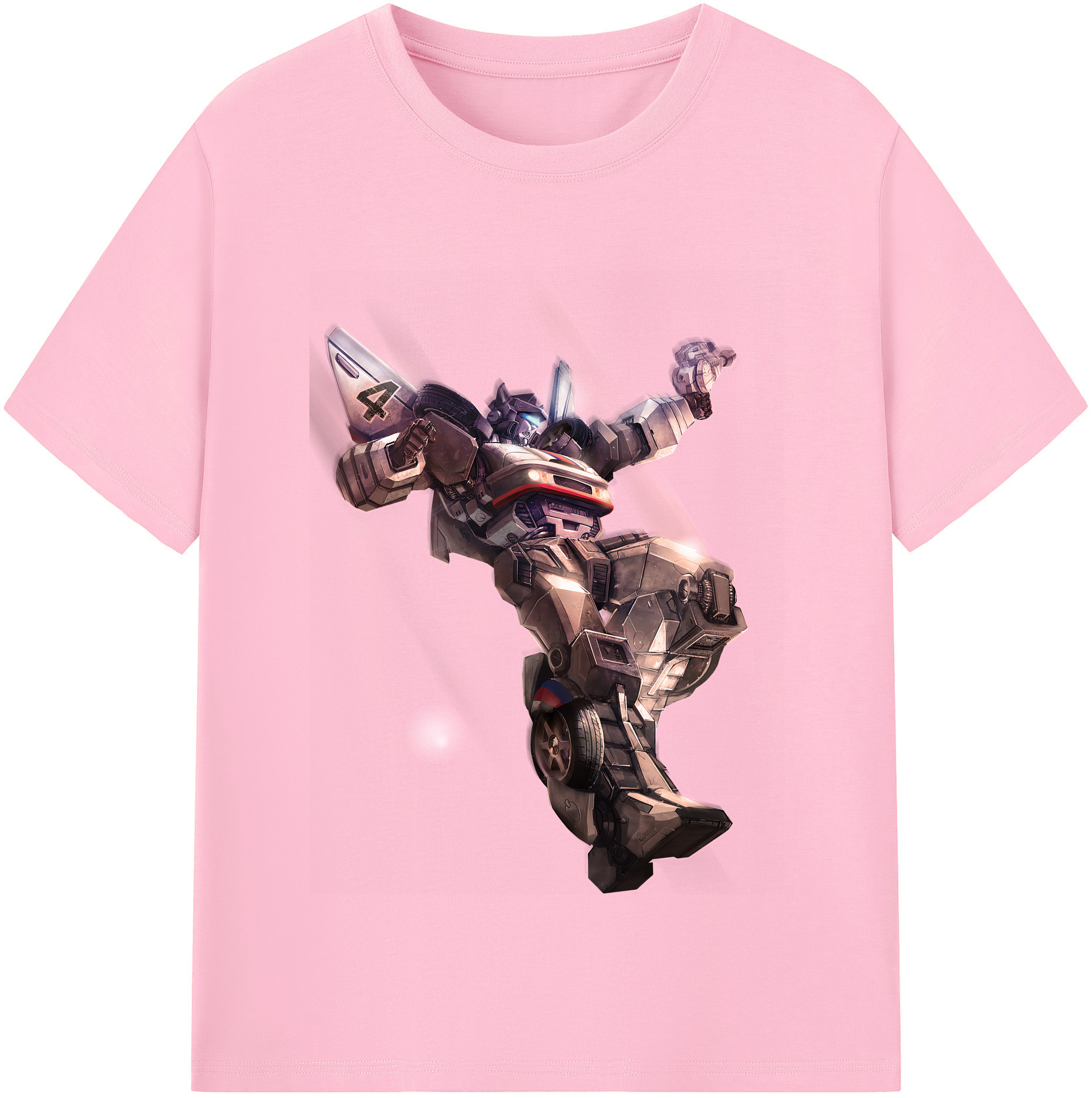 （画像用） Transformers トランスフォーマー 綿100％半袖Tシャツ（フロントプリント）