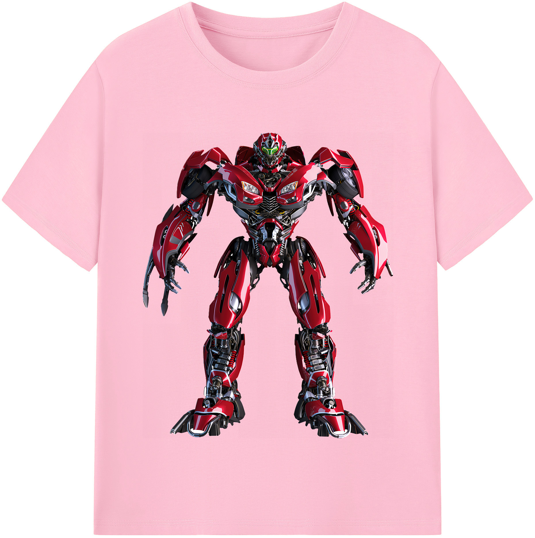 （画像用） Transformers トランスフォーマー 綿100％半袖Tシャツ（フロントプリント）