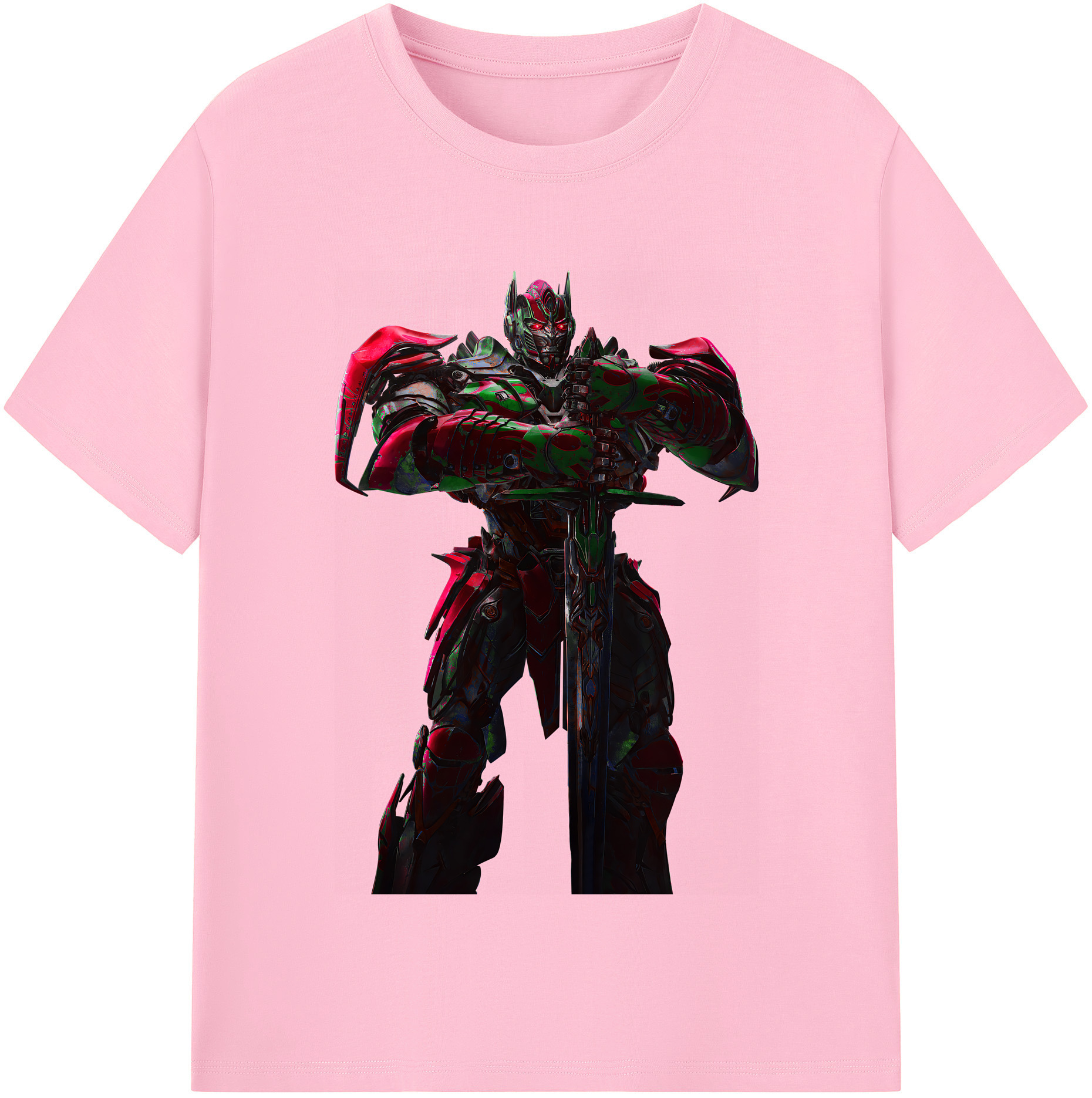 （画像用） Transformers トランスフォーマー 綿100％半袖Tシャツ（フロントプリント）