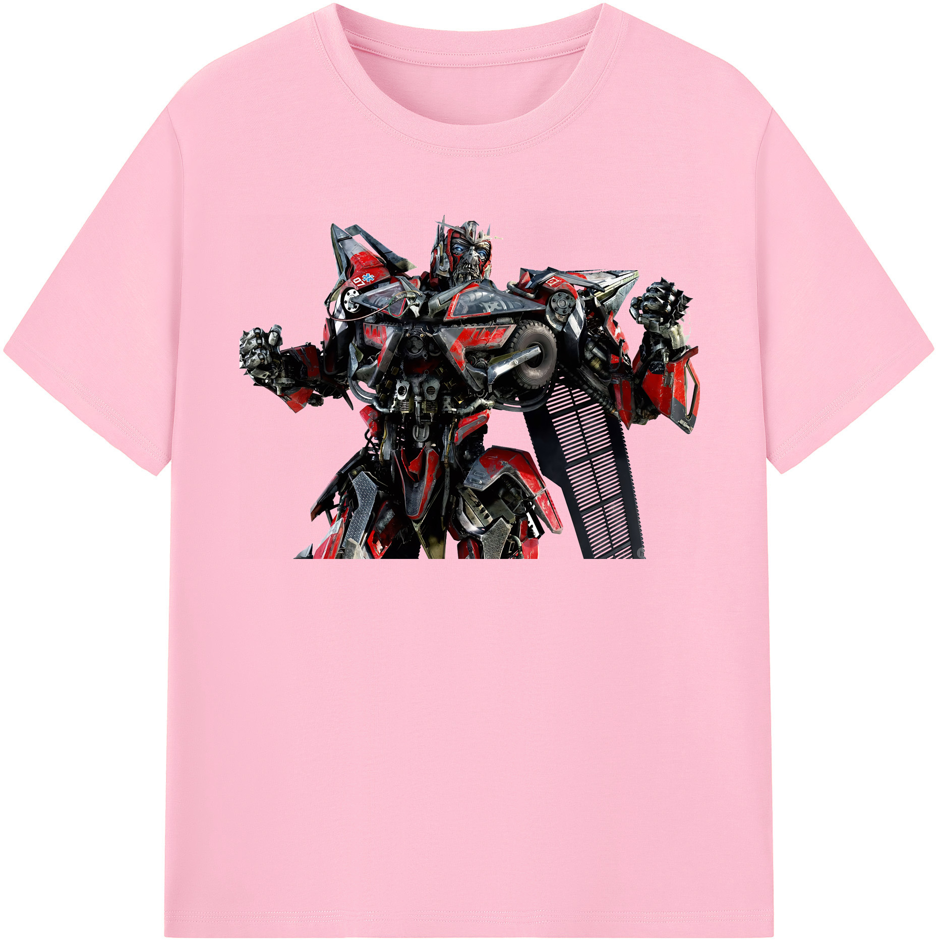 （画像用） Transformers トランスフォーマー 綿100％半袖Tシャツ（フロントプリント）