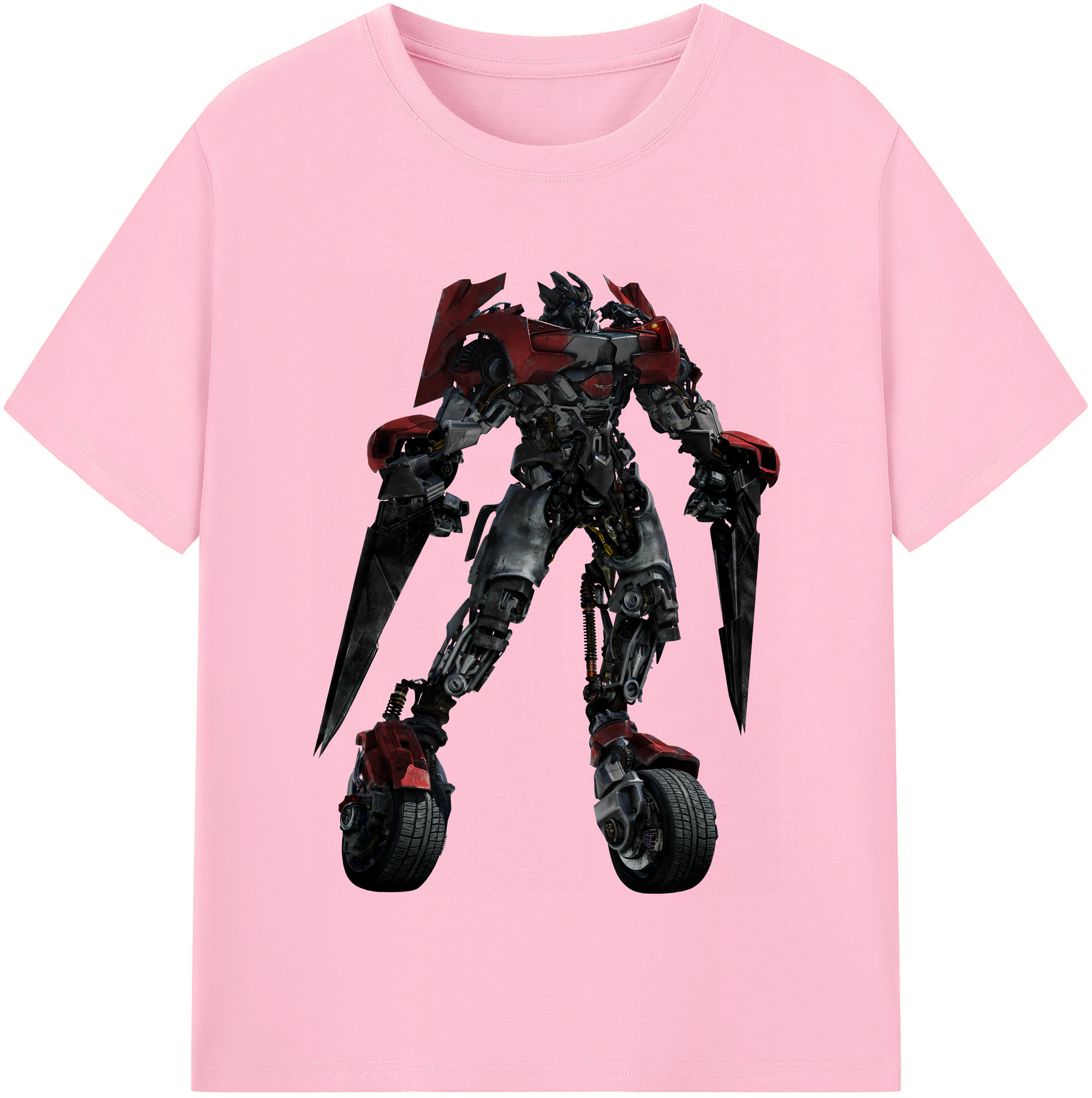 （画像用） Transformers トランスフォーマー 綿100％半袖Tシャツ（フロントプリント）