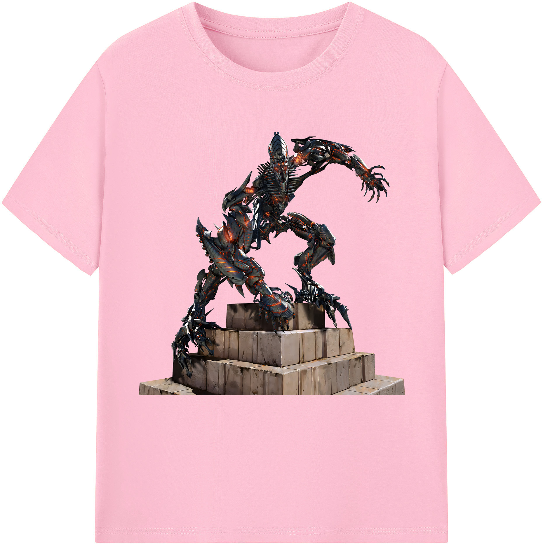 （画像用） Transformers トランスフォーマー 綿100％半袖Tシャツ（フロントプリント）