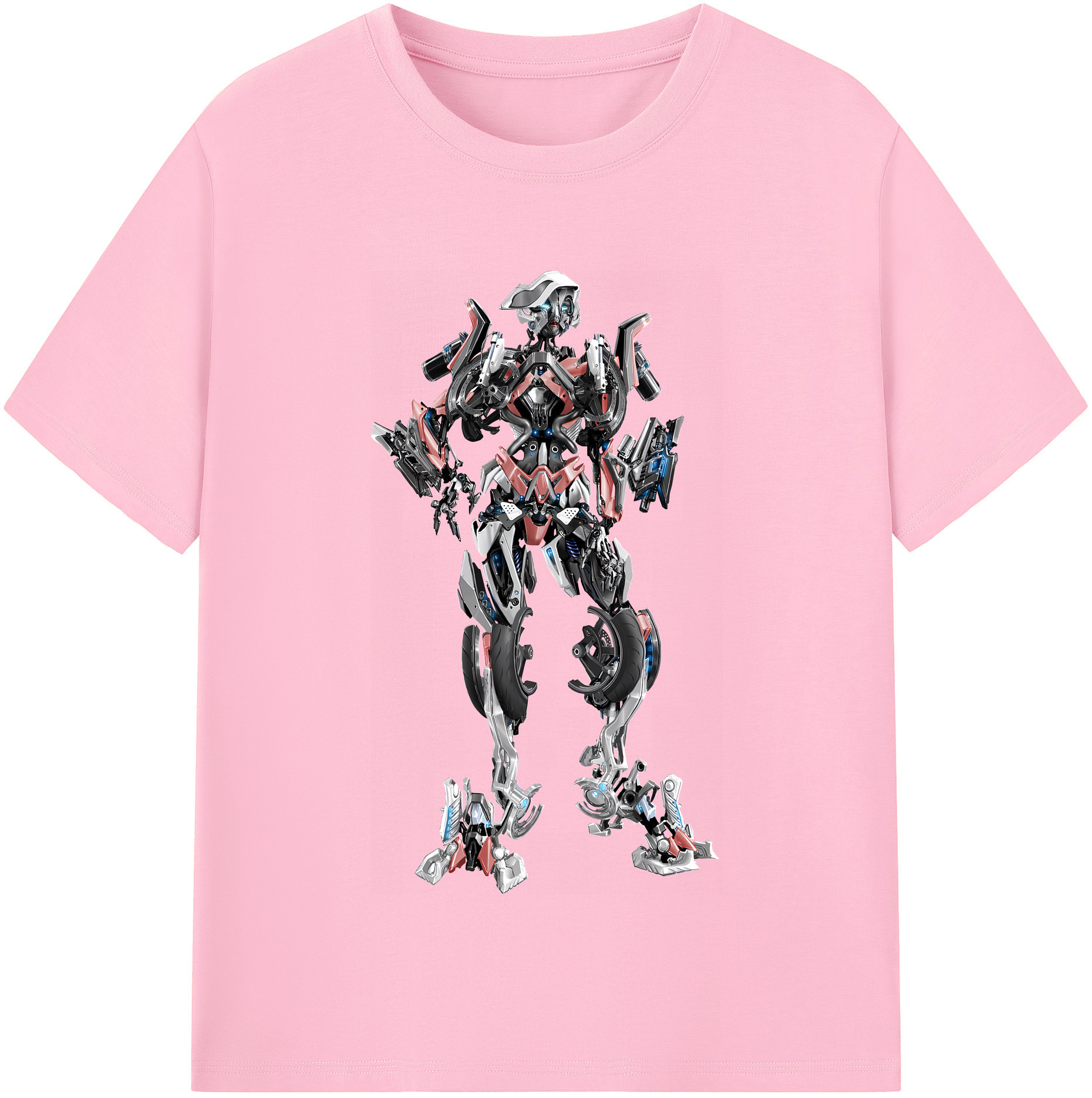 （画像用） Transformers トランスフォーマー 綿100％半袖Tシャツ（フロントプリント）