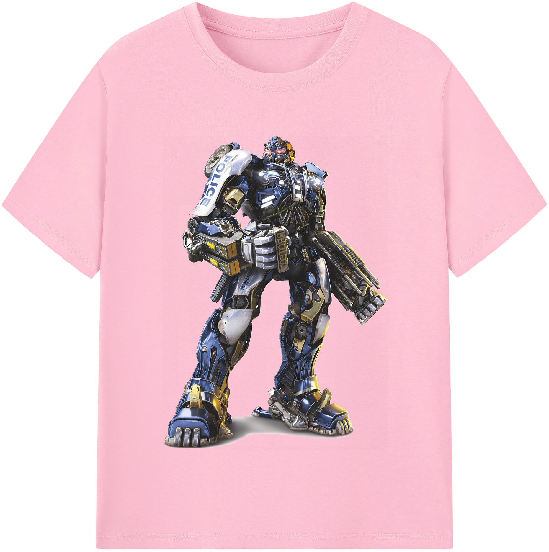 （画像用） Transformers トランスフォーマー 綿100％半袖Tシャツ（フロントプリント）