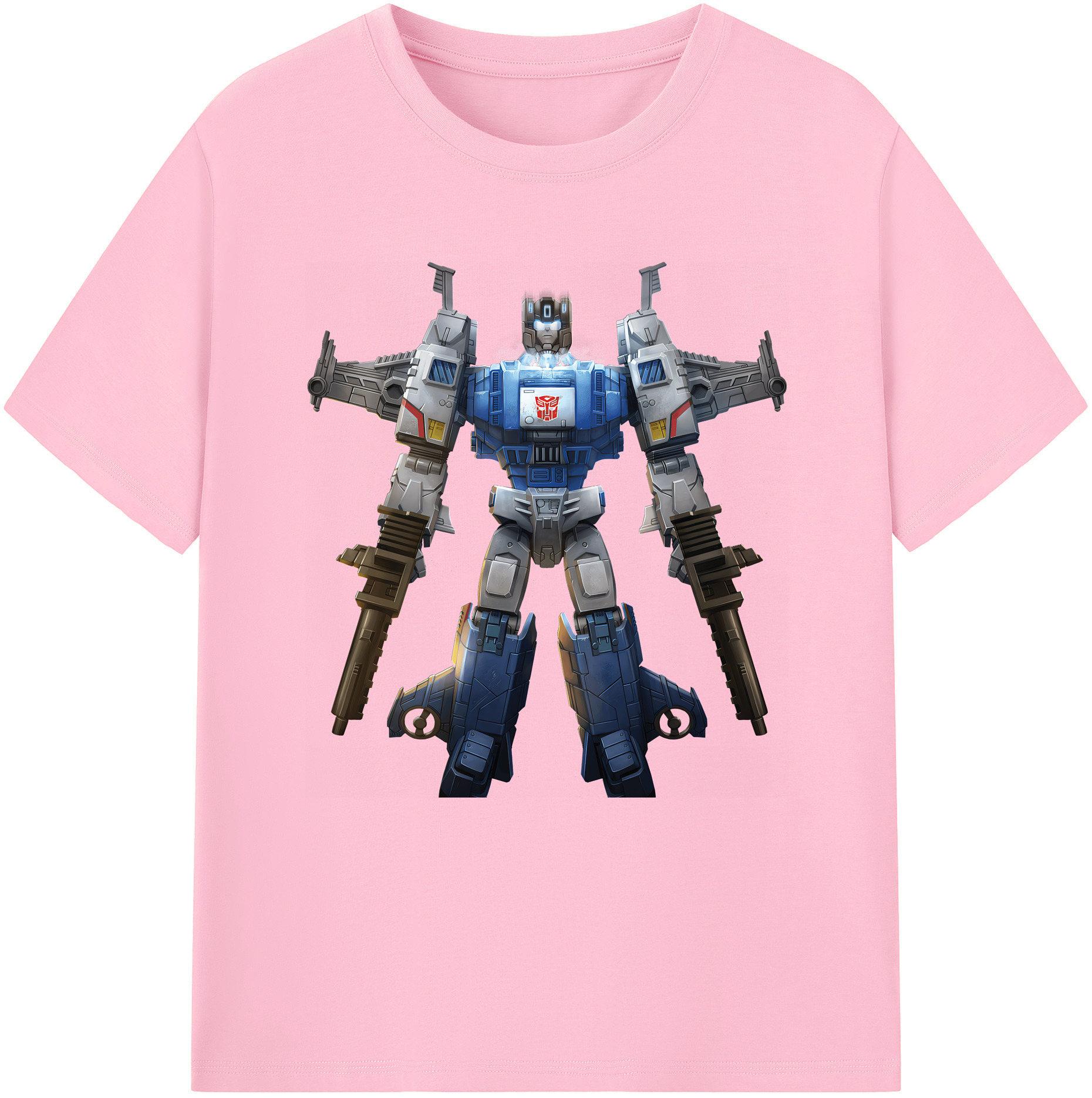 （画像用） Transformers トランスフォーマー 綿100％半袖Tシャツ（フロントプリント）