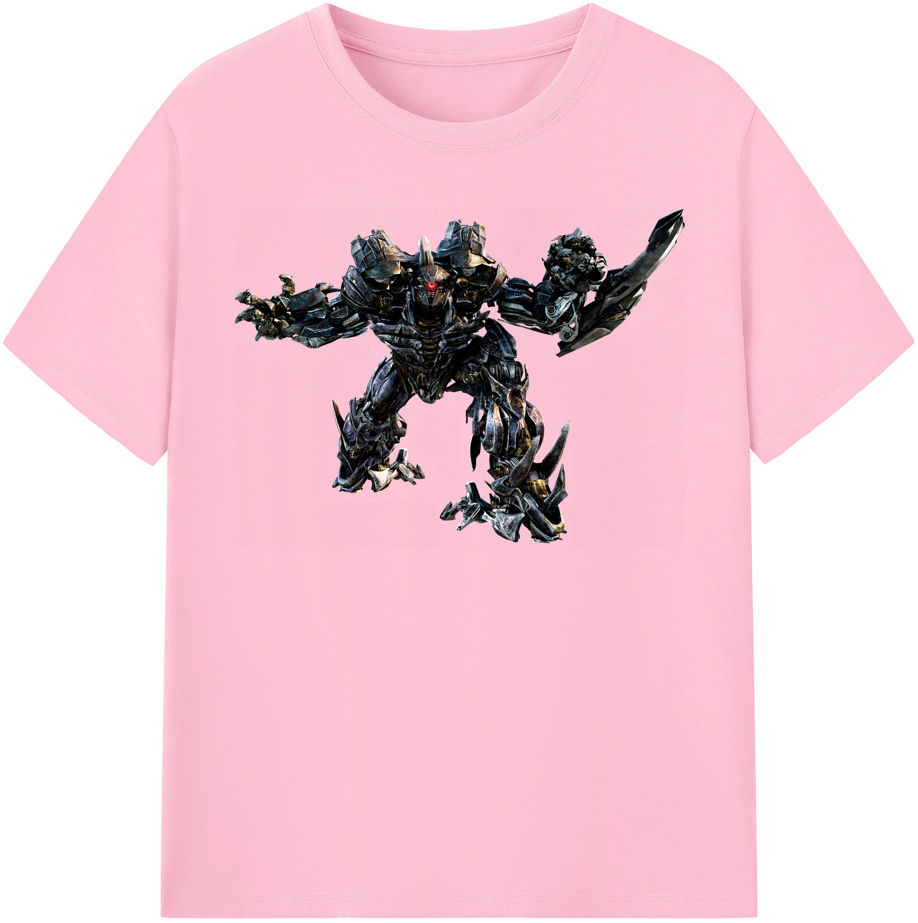 （画像用） Transformers トランスフォーマー 綿100％半袖Tシャツ（フロントプリント）