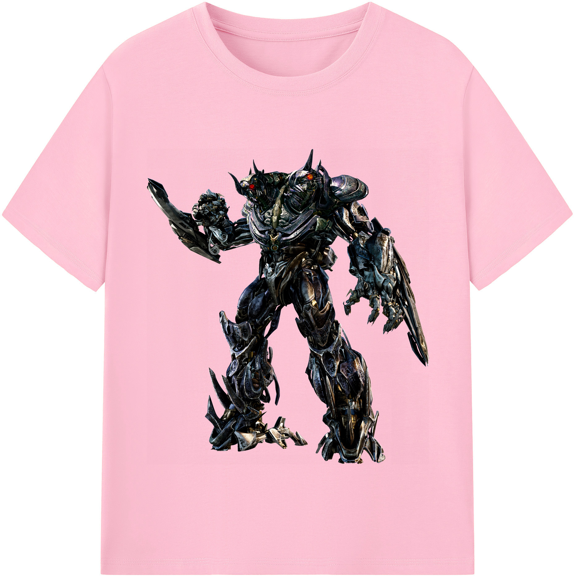 （画像用） Transformers トランスフォーマー 綿100％半袖Tシャツ（フロントプリント）